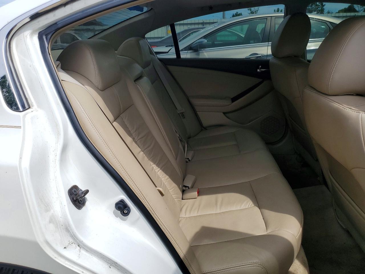 2010 Nissan Altima Sr White vin: 1N4BL2APXAC152283