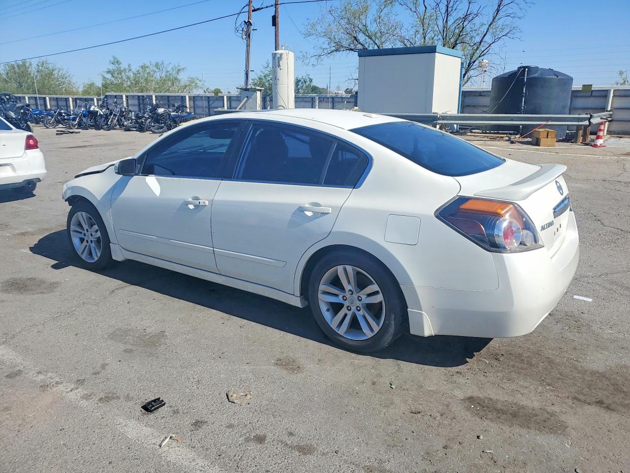 2010 Nissan Altima Sr White vin: 1N4BL2APXAN459814