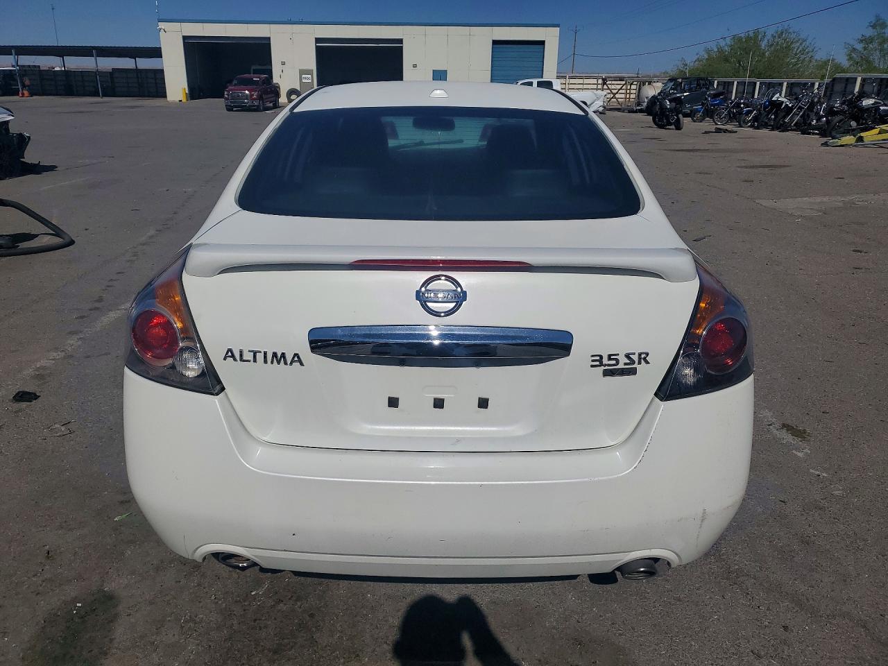 2010 Nissan Altima Sr White vin: 1N4BL2APXAN459814