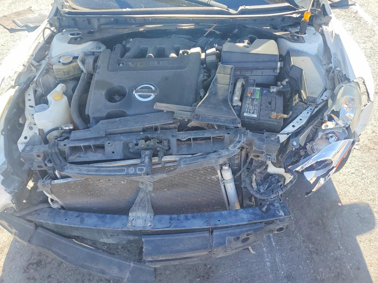 2010 Nissan Altima Sr White vin: 1N4BL2APXAN459814