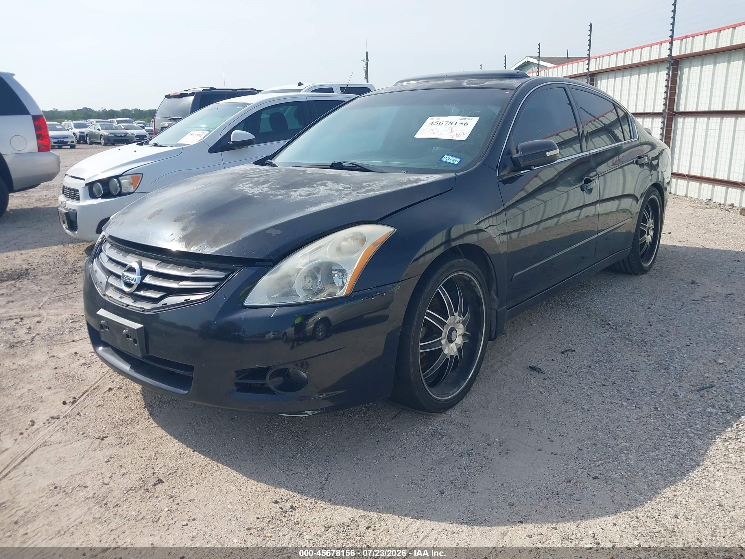 2010 Nissan Altima 3.5 Sr Black vin: 1N4BL2APXAN556978