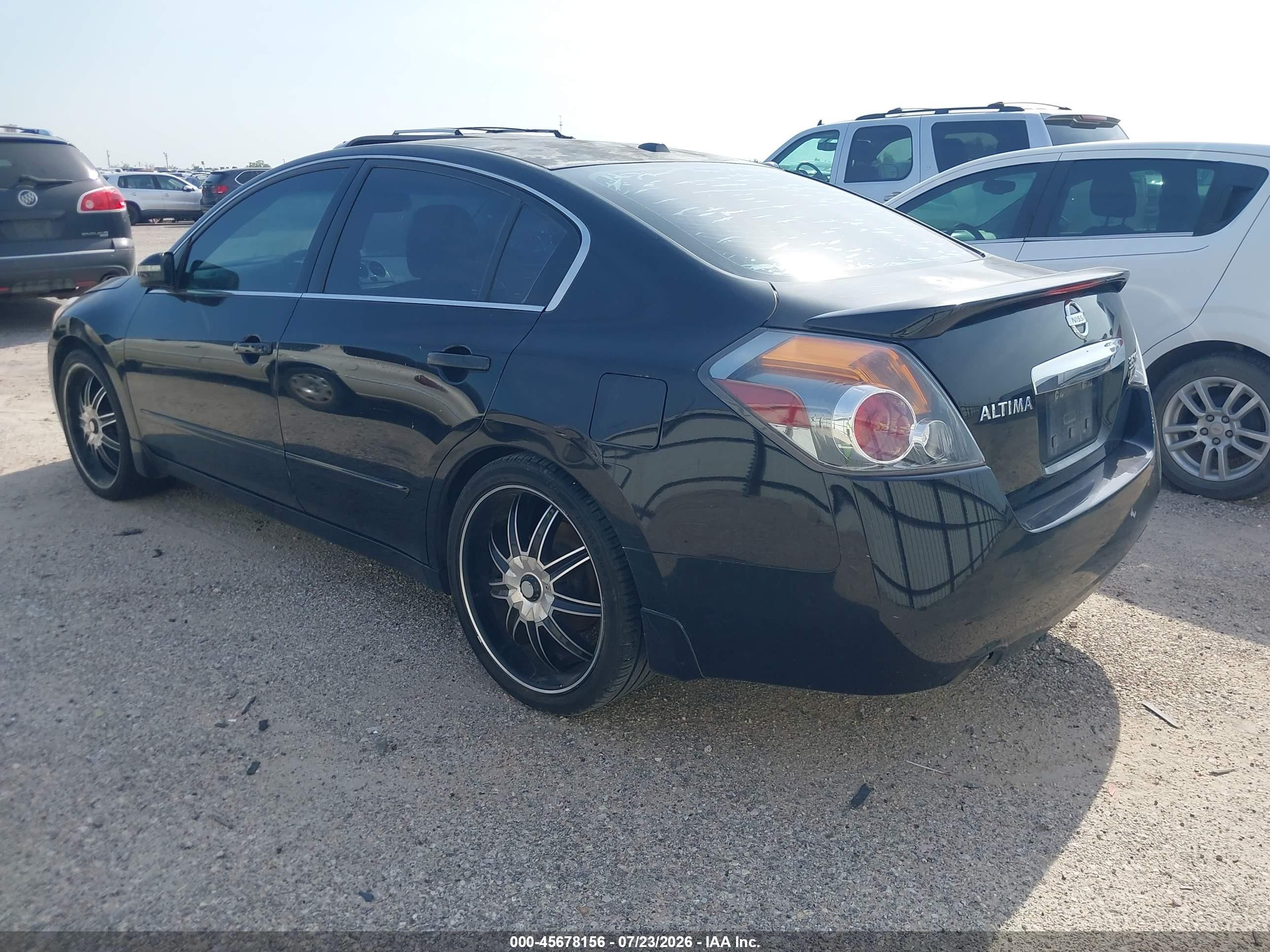 2010 Nissan Altima 3.5 Sr Black vin: 1N4BL2APXAN556978