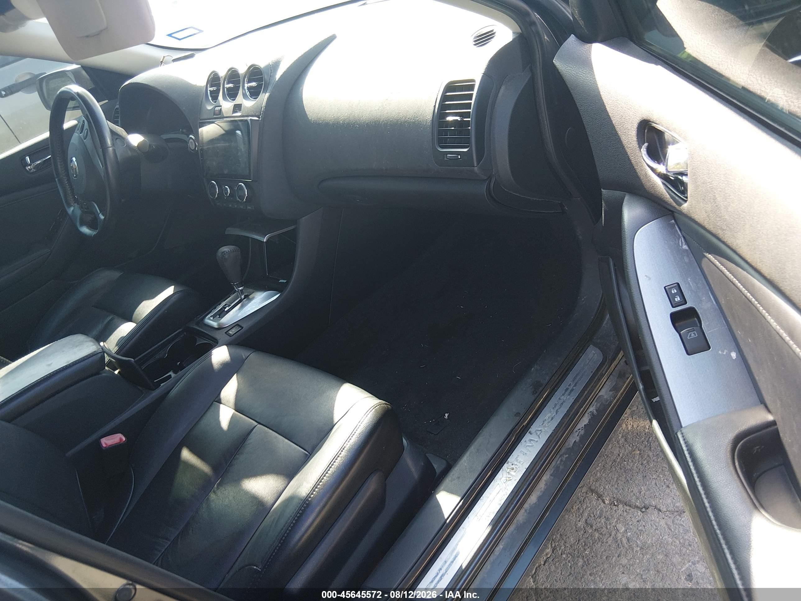 2012 Nissan Altima 3.5 Sr Blue vin: 1N4BL2APXCC144686