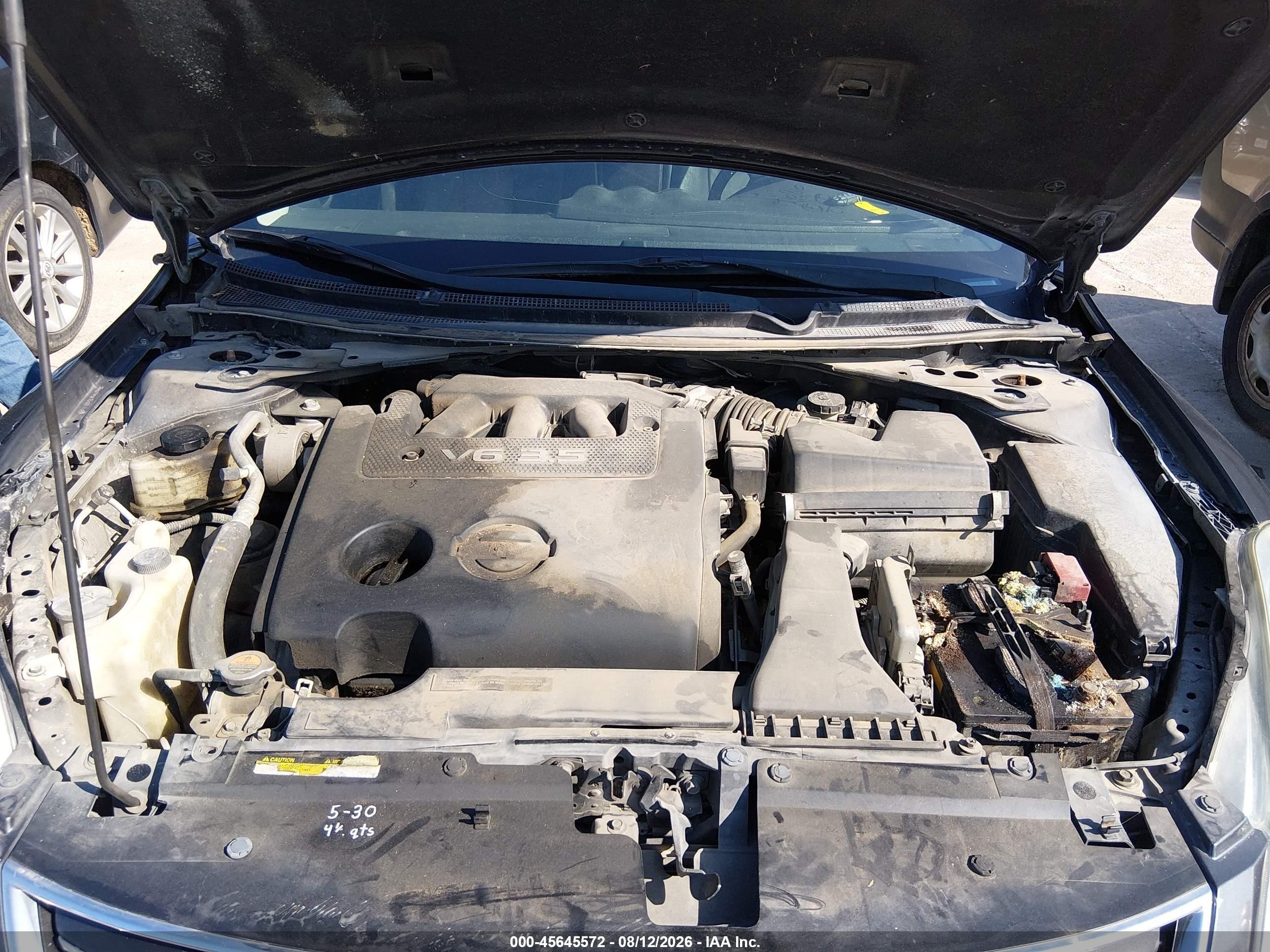 2012 Nissan Altima 3.5 Sr Blue vin: 1N4BL2APXCC144686