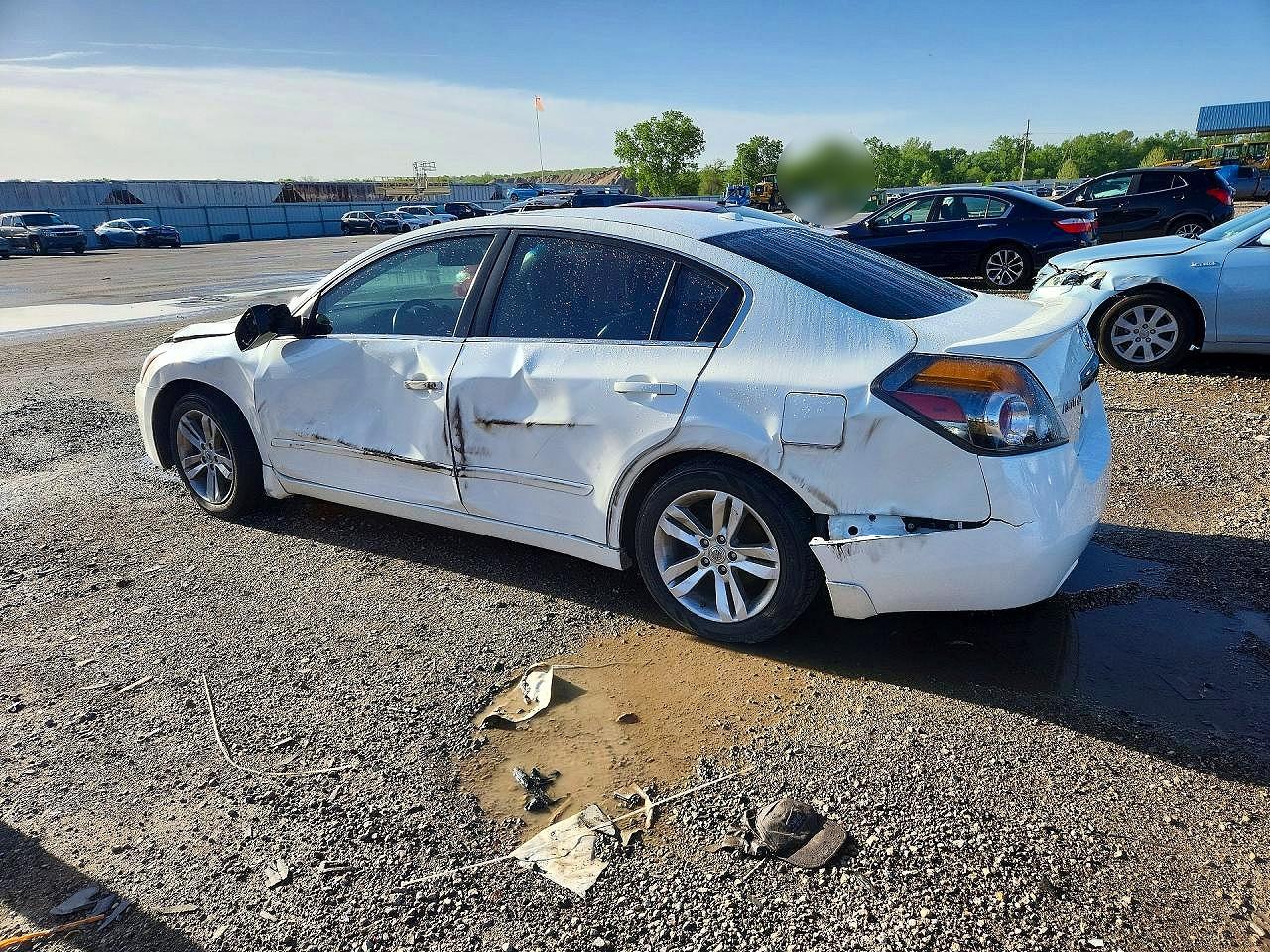 2012 Nissan Altima Sr White vin: 1N4BL2APXCC167532