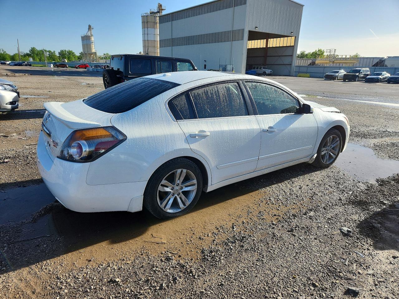 2012 Nissan Altima Sr White vin: 1N4BL2APXCC167532
