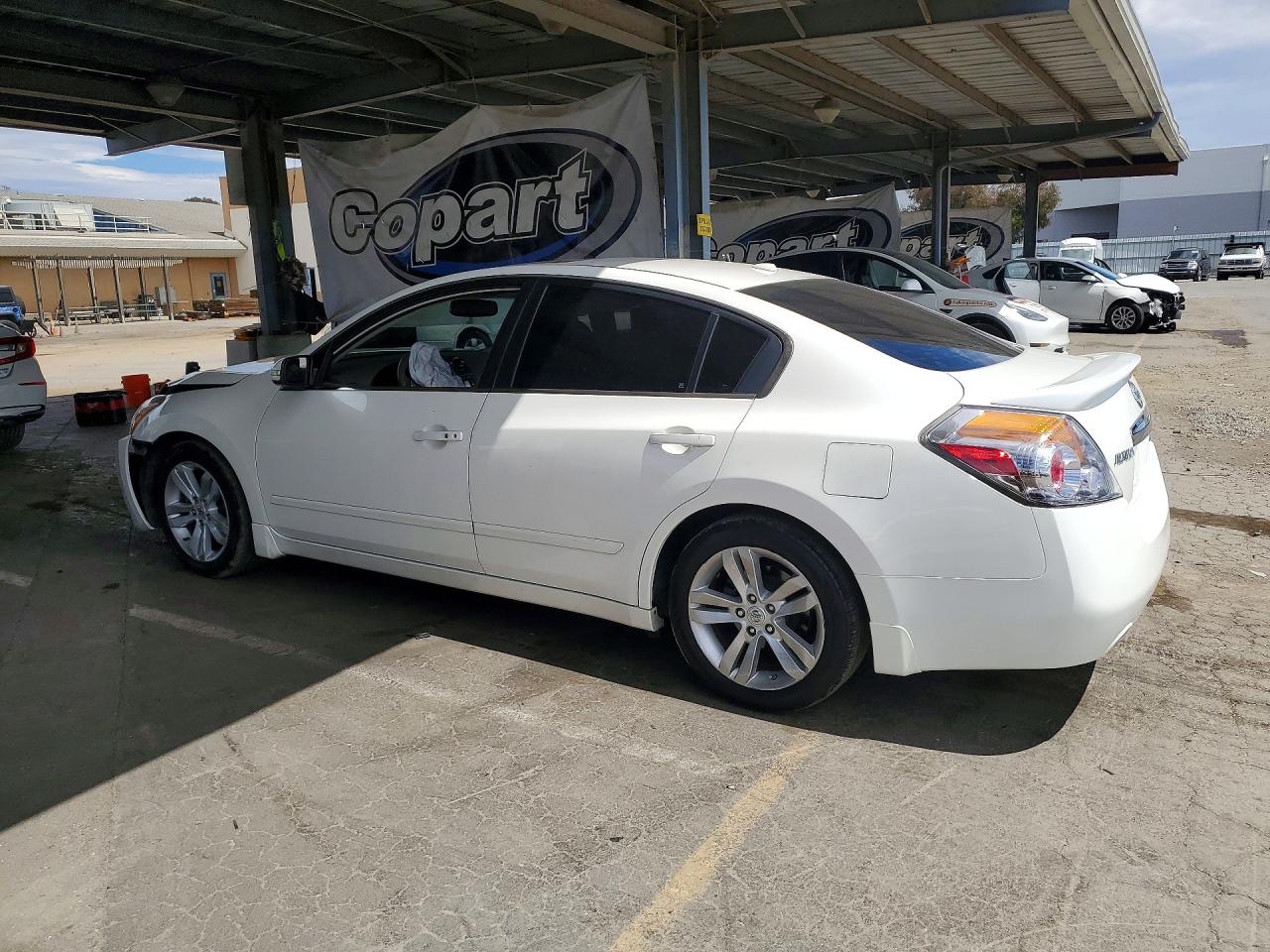 2012 Nissan Altima Sr White vin: 1N4BL2APXCC250104