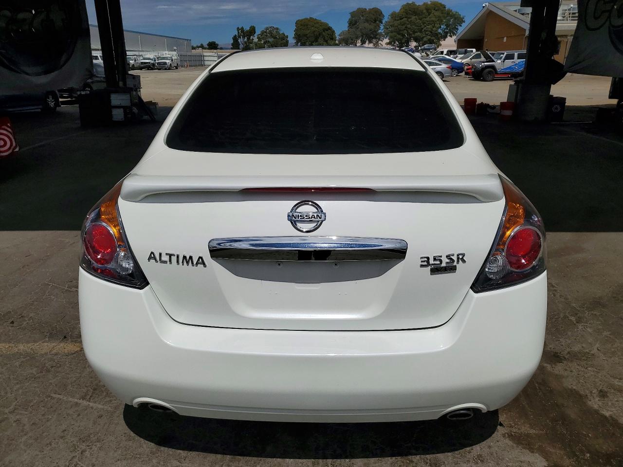 2012 Nissan Altima Sr White vin: 1N4BL2APXCC250104