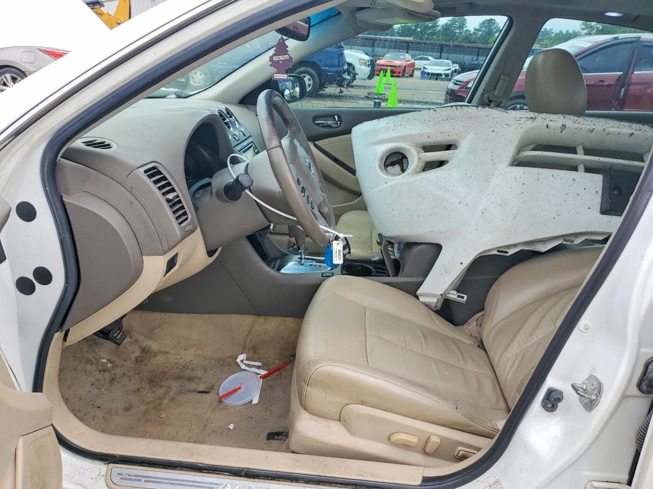 2012 Nissan Altima Sr White vin: 1N4BL2APXCN419395