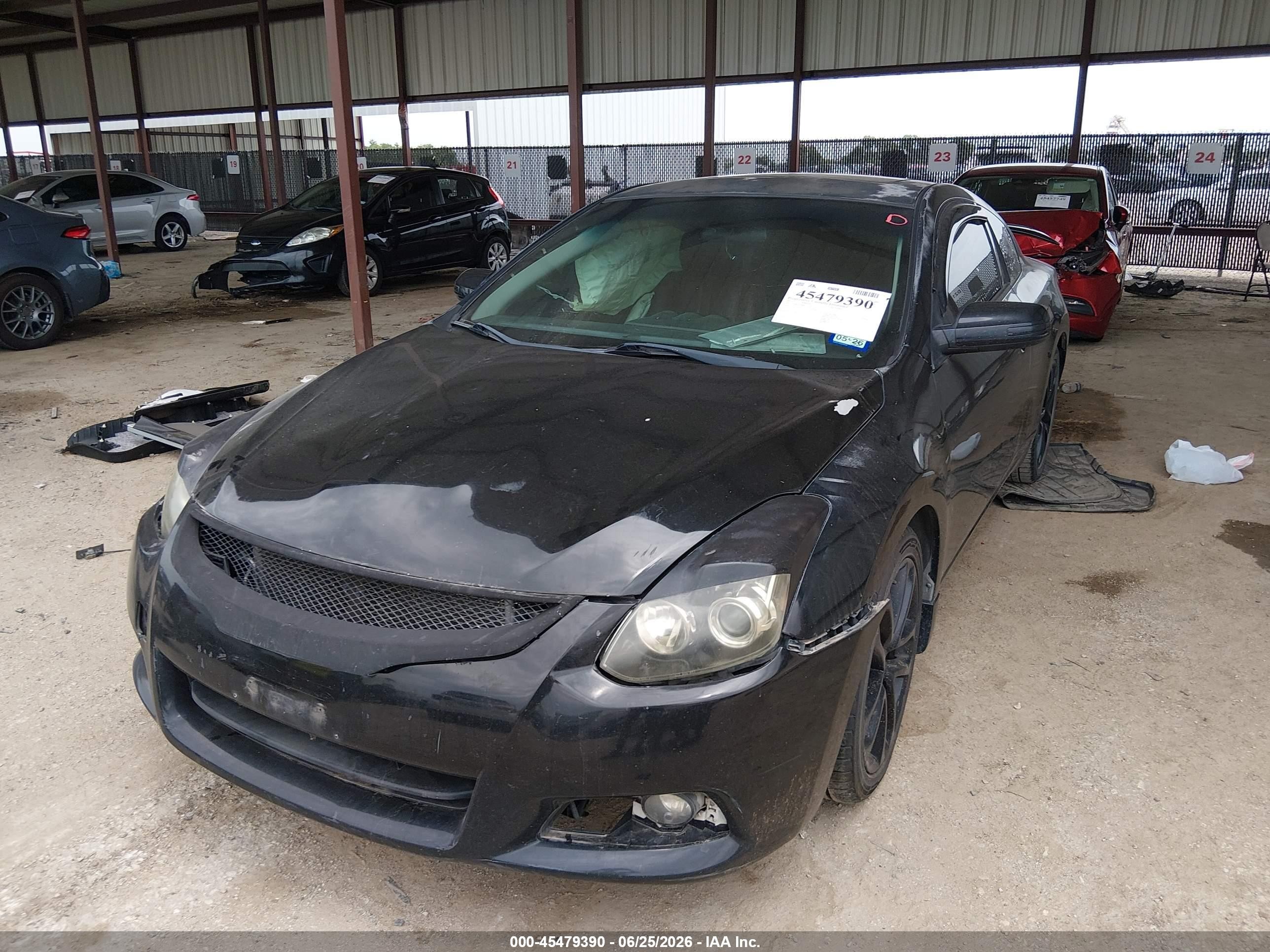 2011 Nissan Altima 3.5 Sr Черный vin: 1N4BL2EP0BC111530