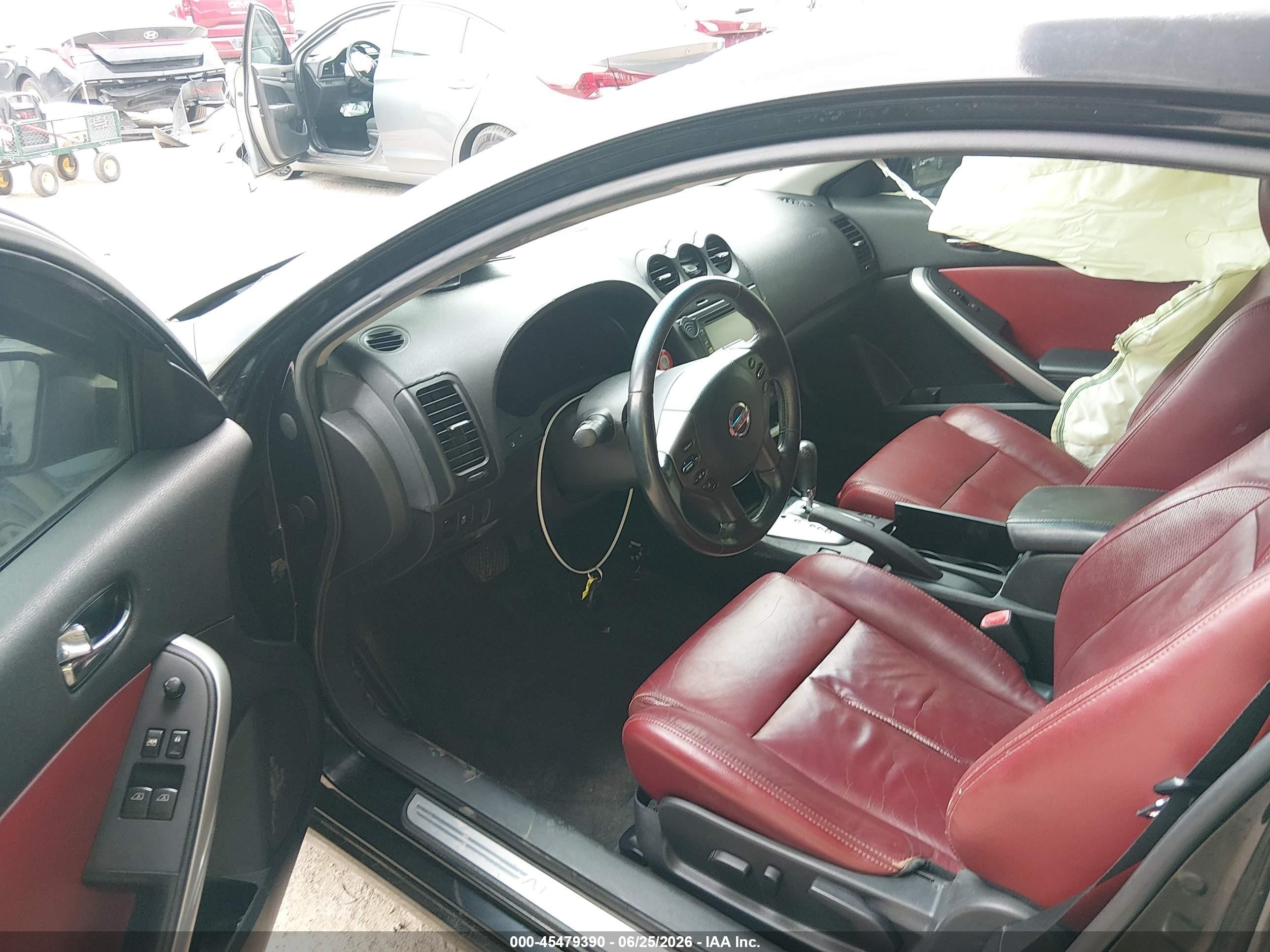 2011 Nissan Altima 3.5 Sr Черный vin: 1N4BL2EP0BC111530