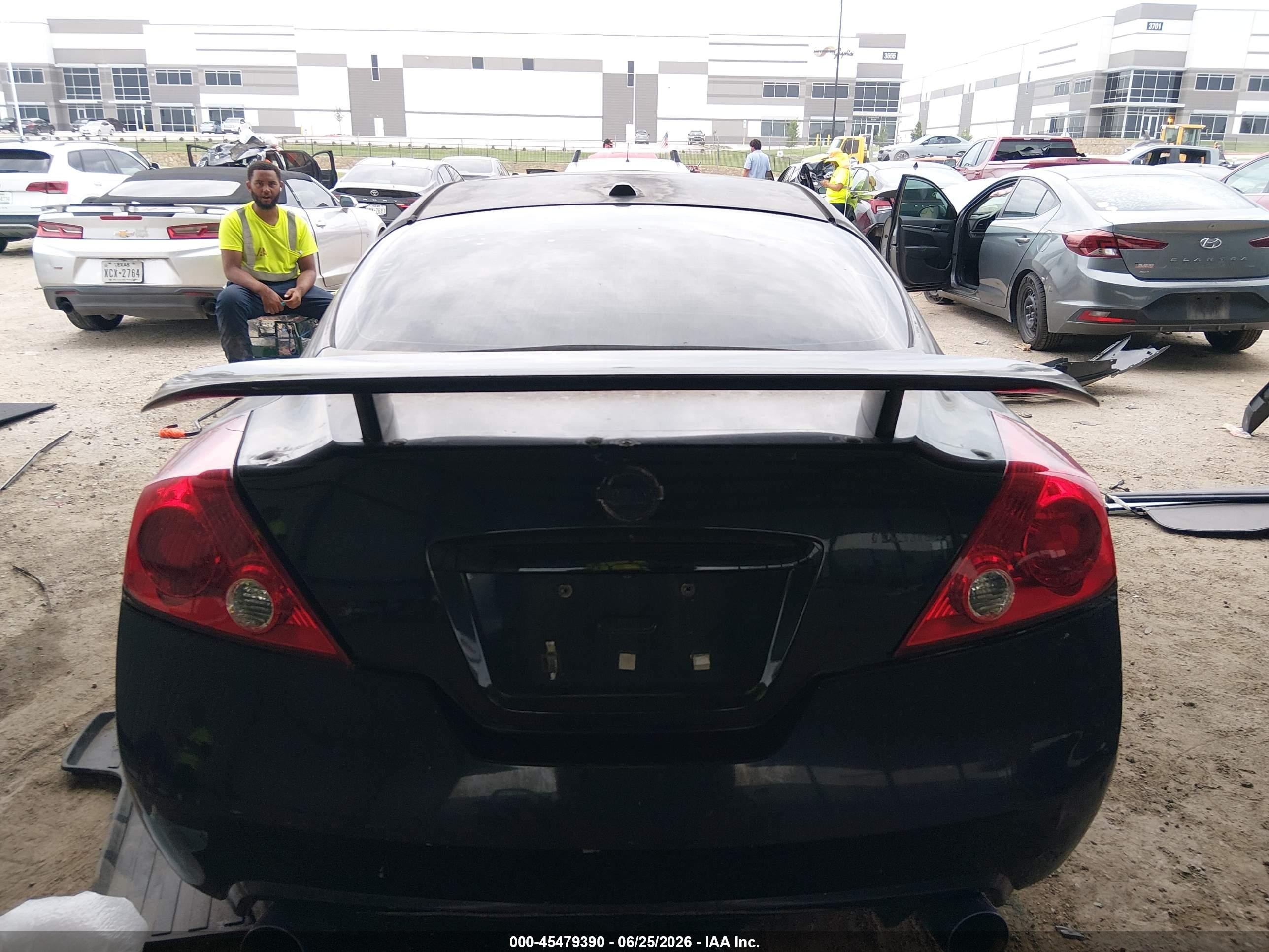 2011 Nissan Altima 3.5 Sr Черный vin: 1N4BL2EP0BC111530