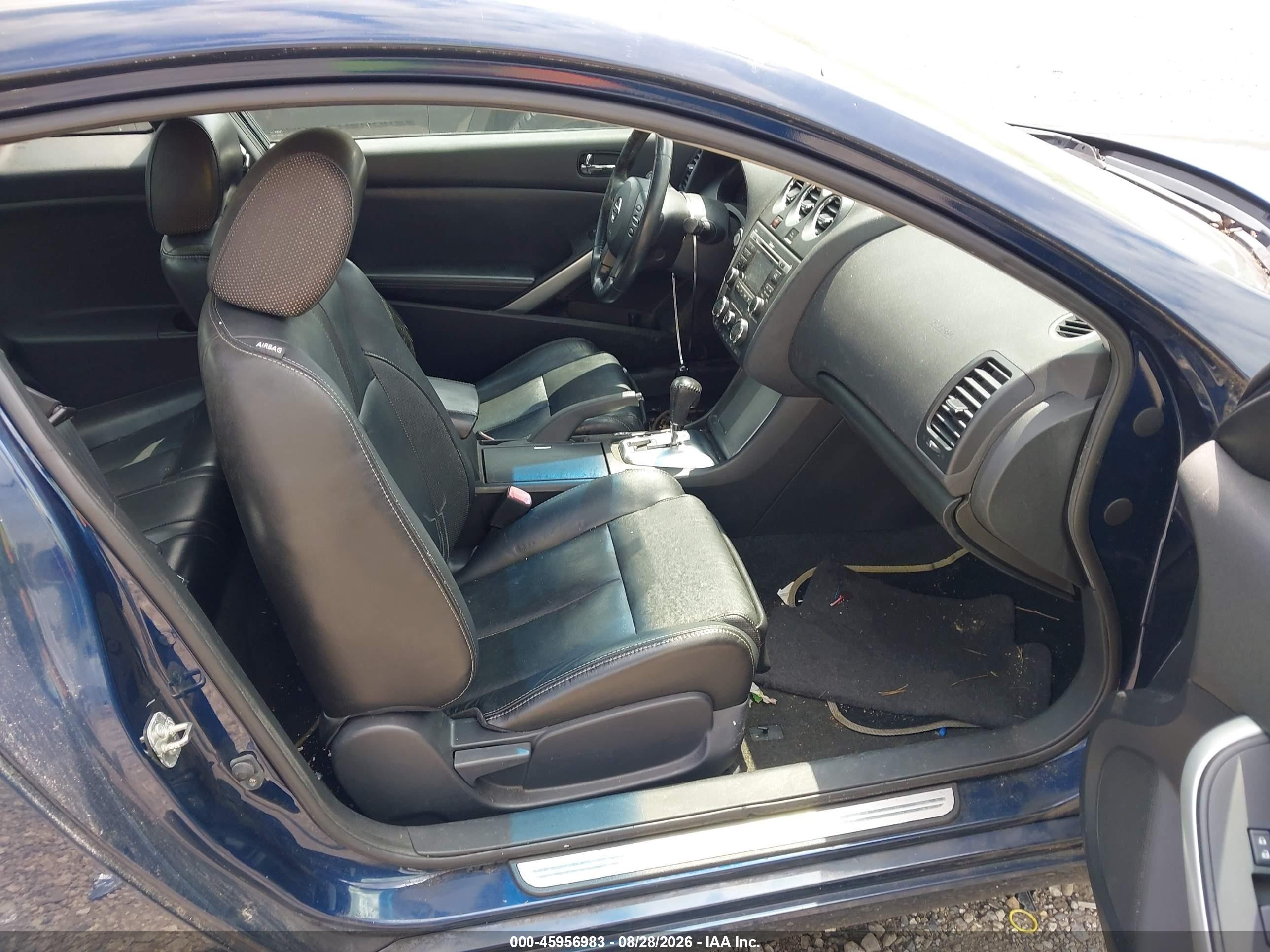 2011 Nissan Altima 3.5 Sr Синий vin: 1N4BL2EP0BC140851