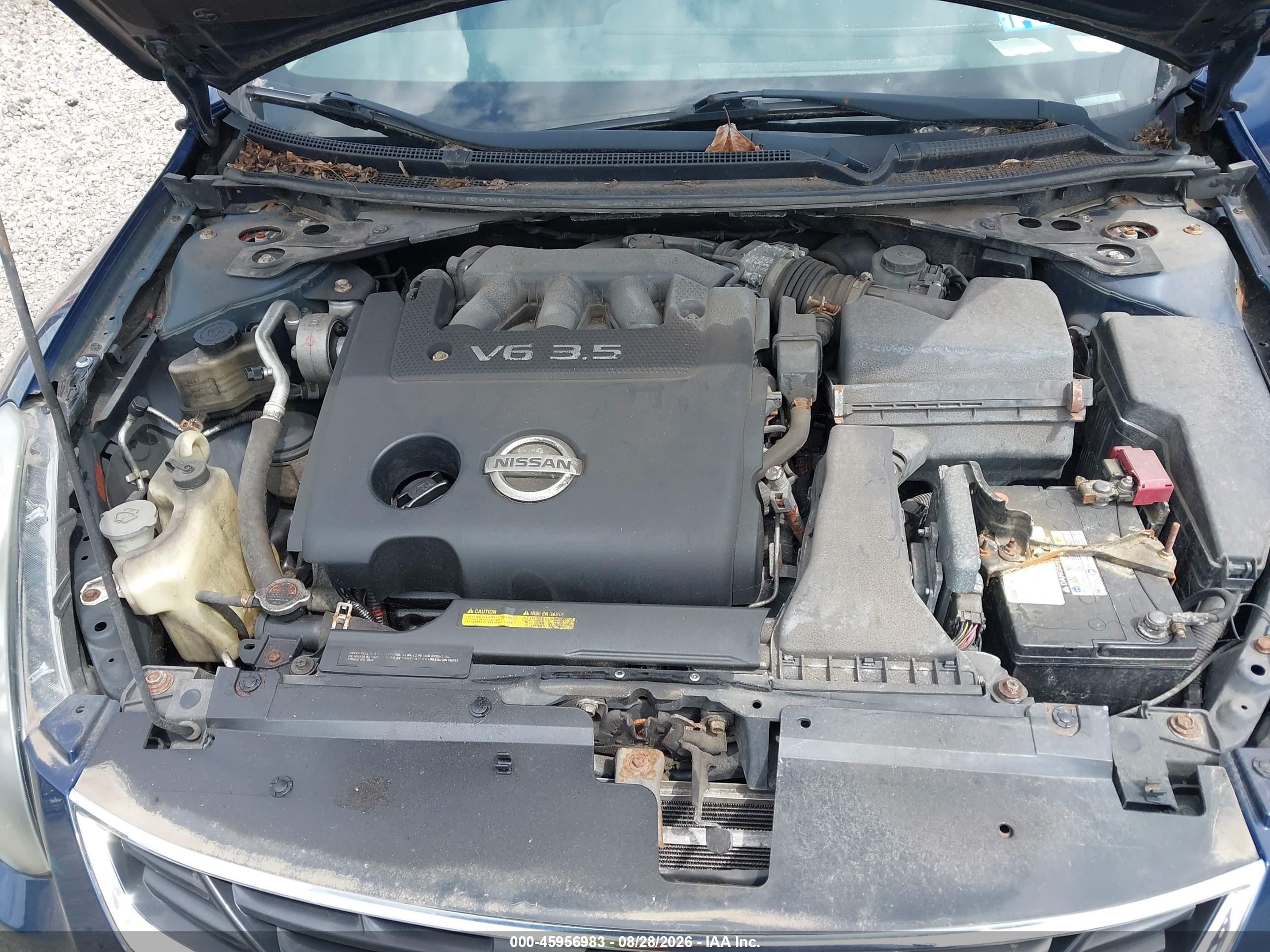 2011 Nissan Altima 3.5 Sr Синий vin: 1N4BL2EP0BC140851