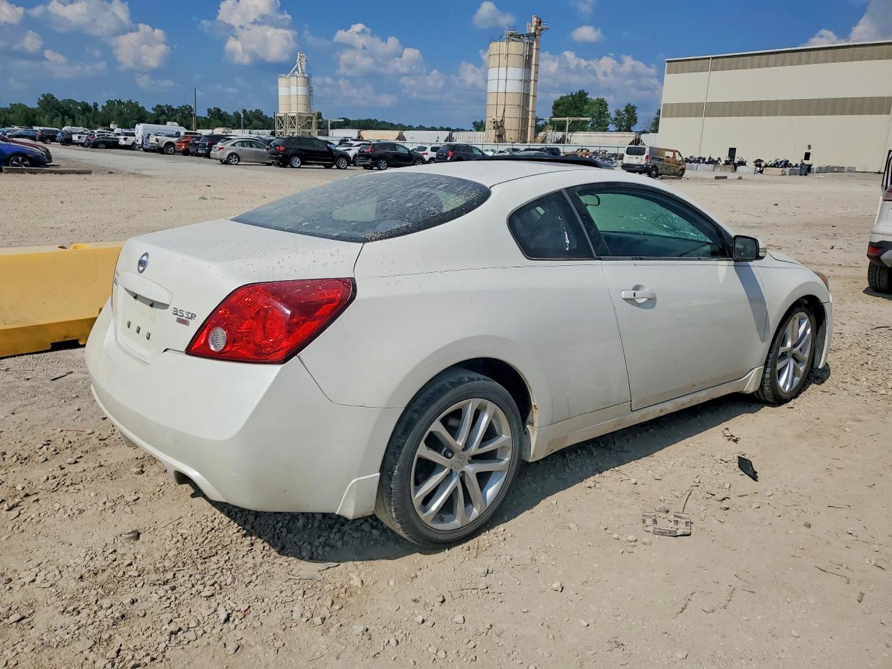 2010 Nissan Altima Sr White vin: 1N4BL2EP1AC149184