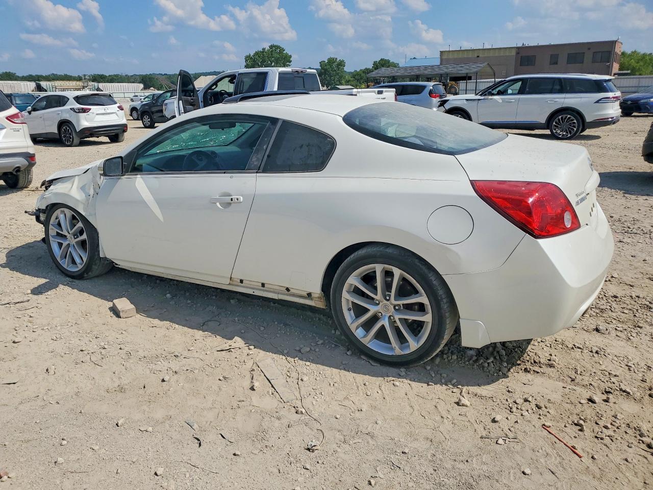 2010 Nissan Altima Sr White vin: 1N4BL2EP1AC149184