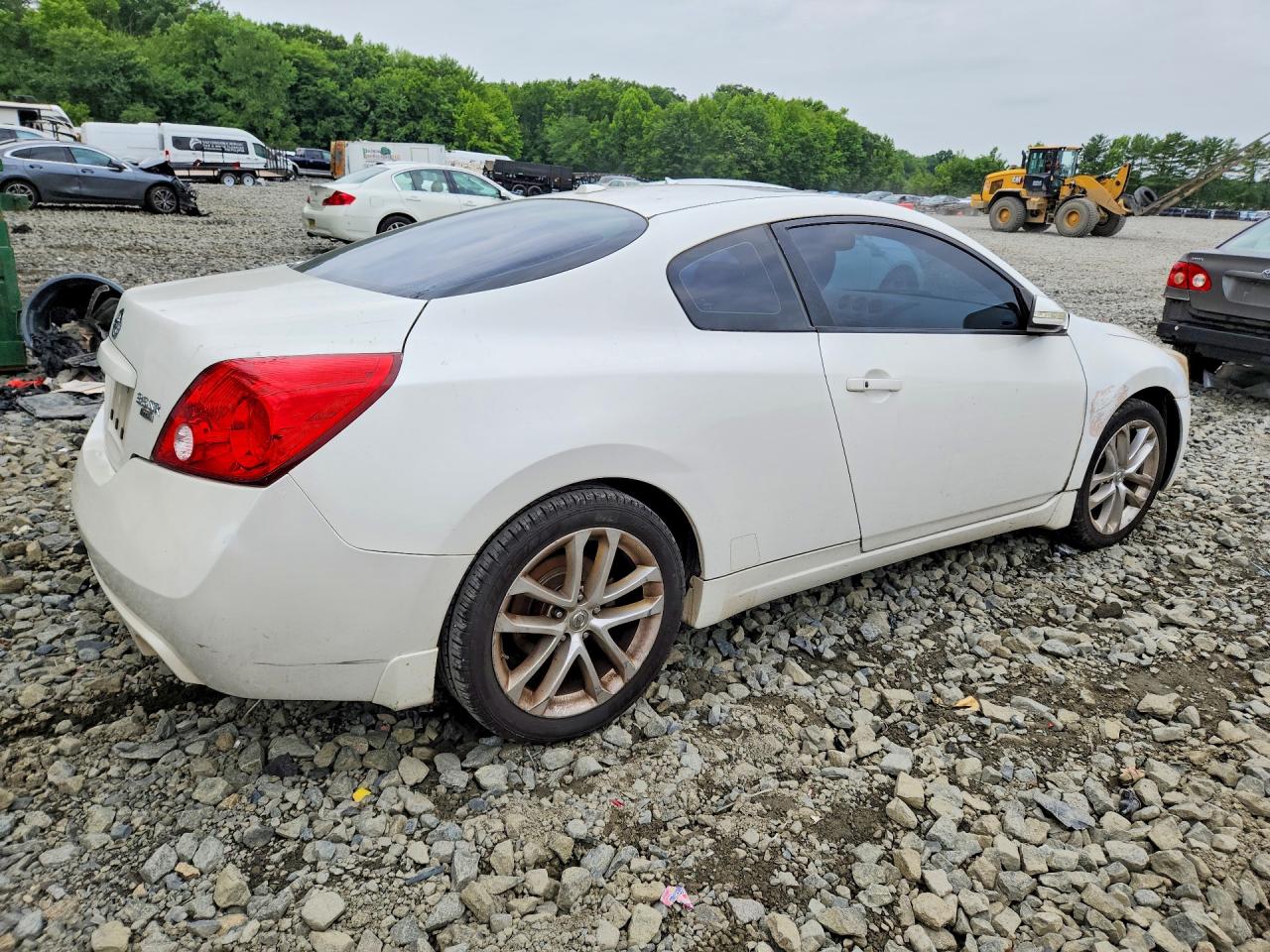 2011 Nissan Altima Sr White vin: 1N4BL2EP1BC170344