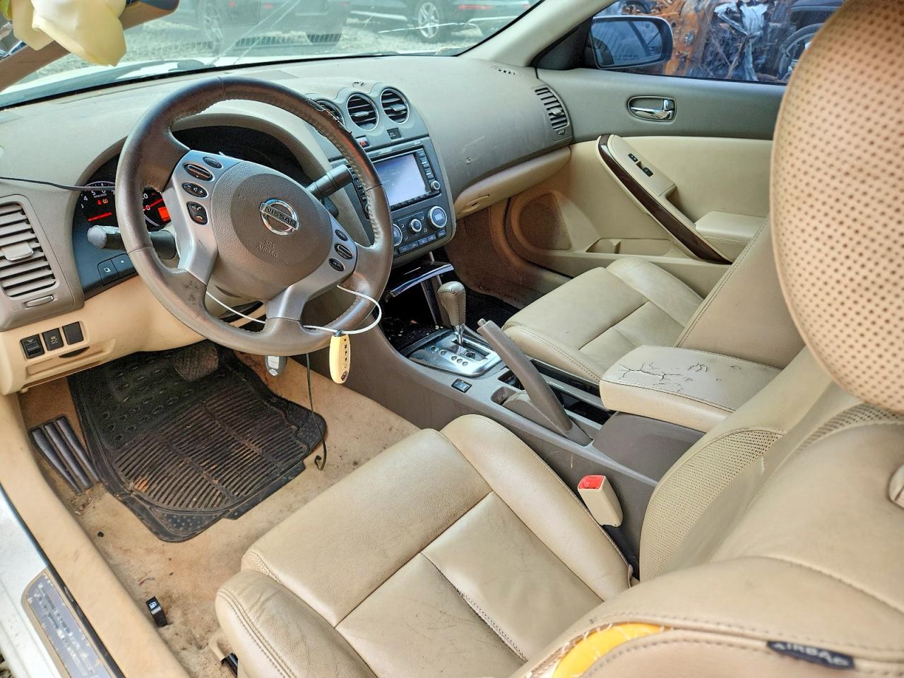 2011 Nissan Altima Sr White vin: 1N4BL2EP1BC170344