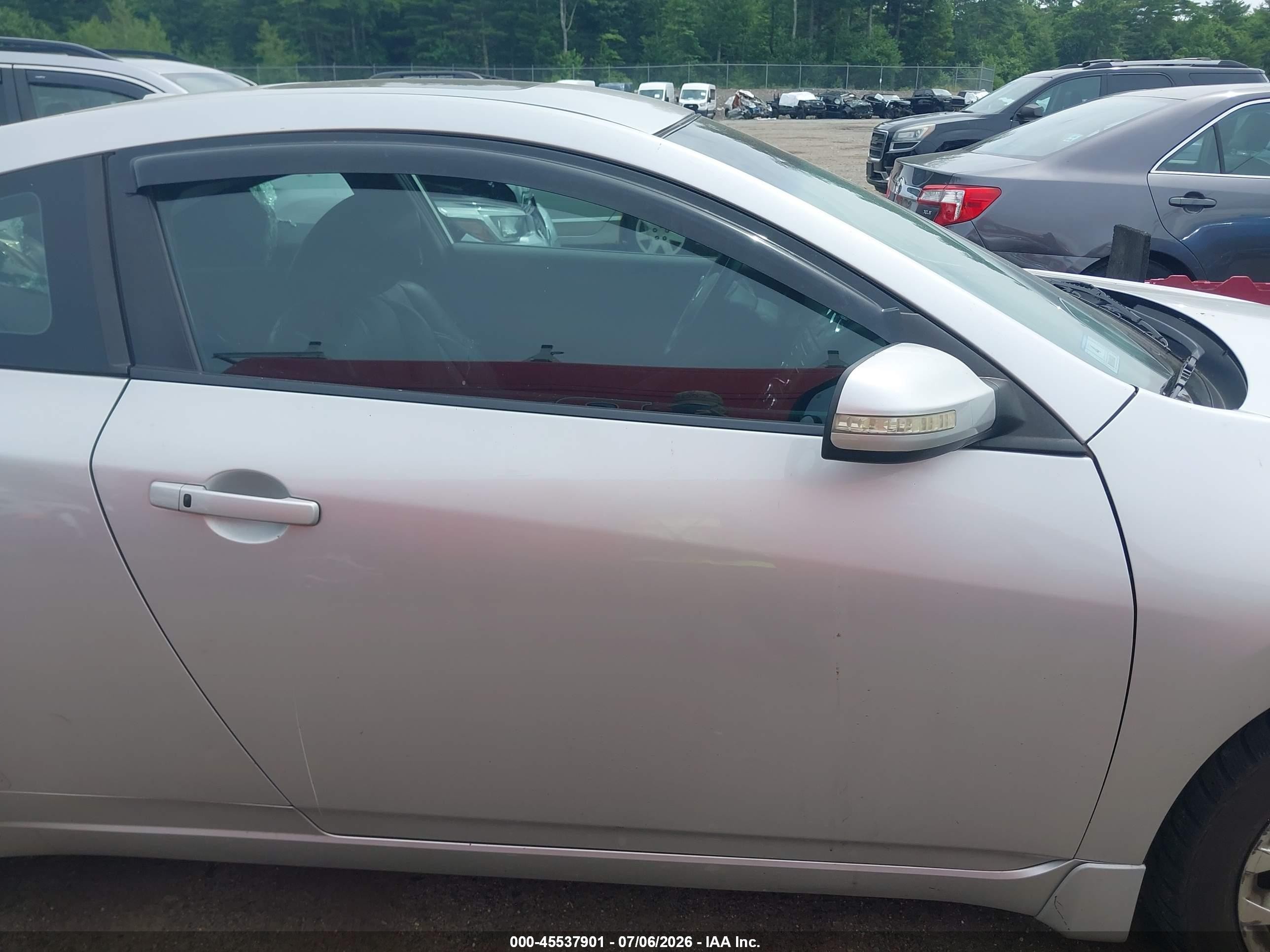 2012 Nissan Altima 3.5 Sr Silver vin: 1N4BL2EP1CC263513