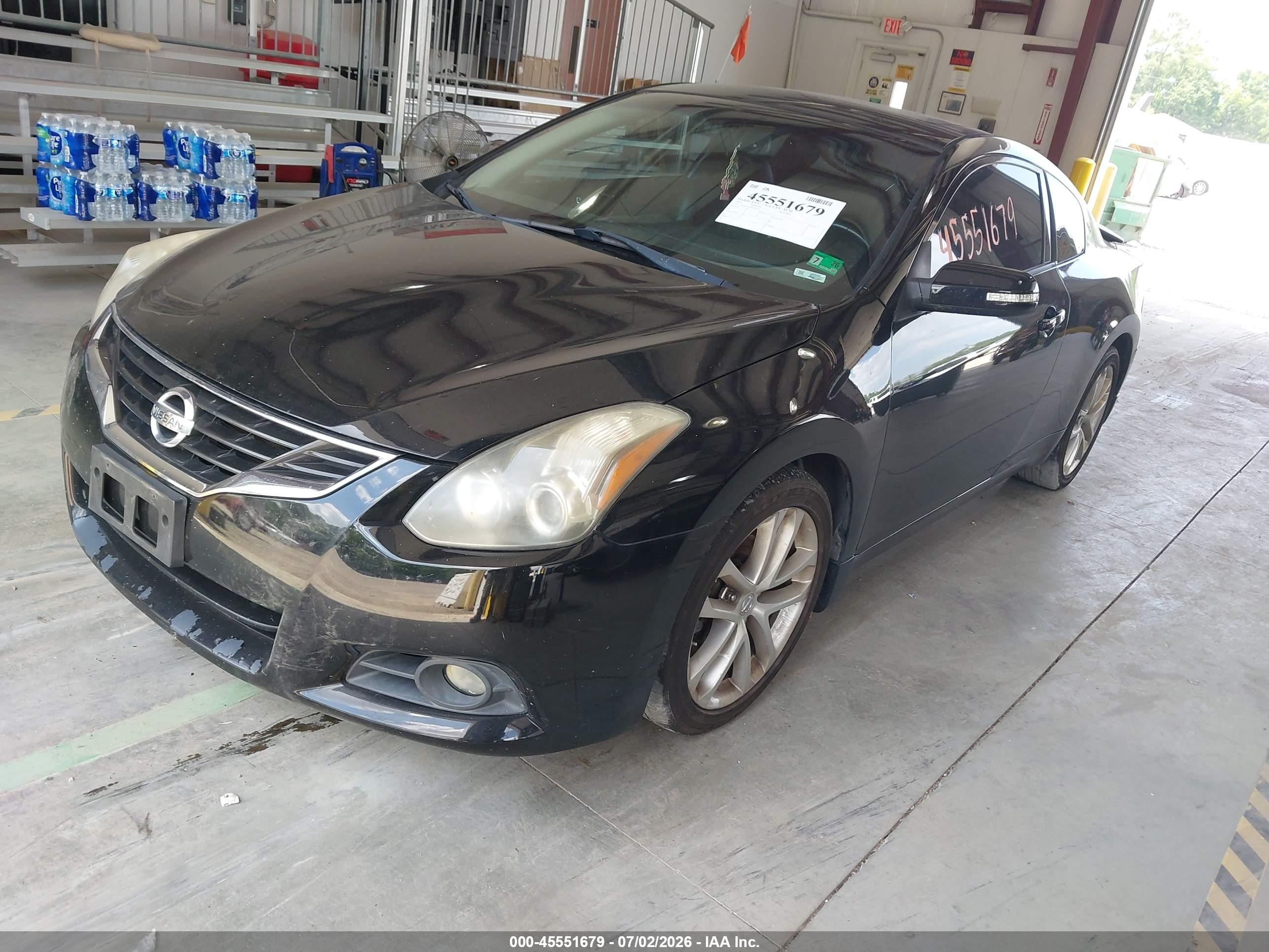 2011 Nissan Altima 3.5 Sr Black vin: 1N4BL2EP2BC107141