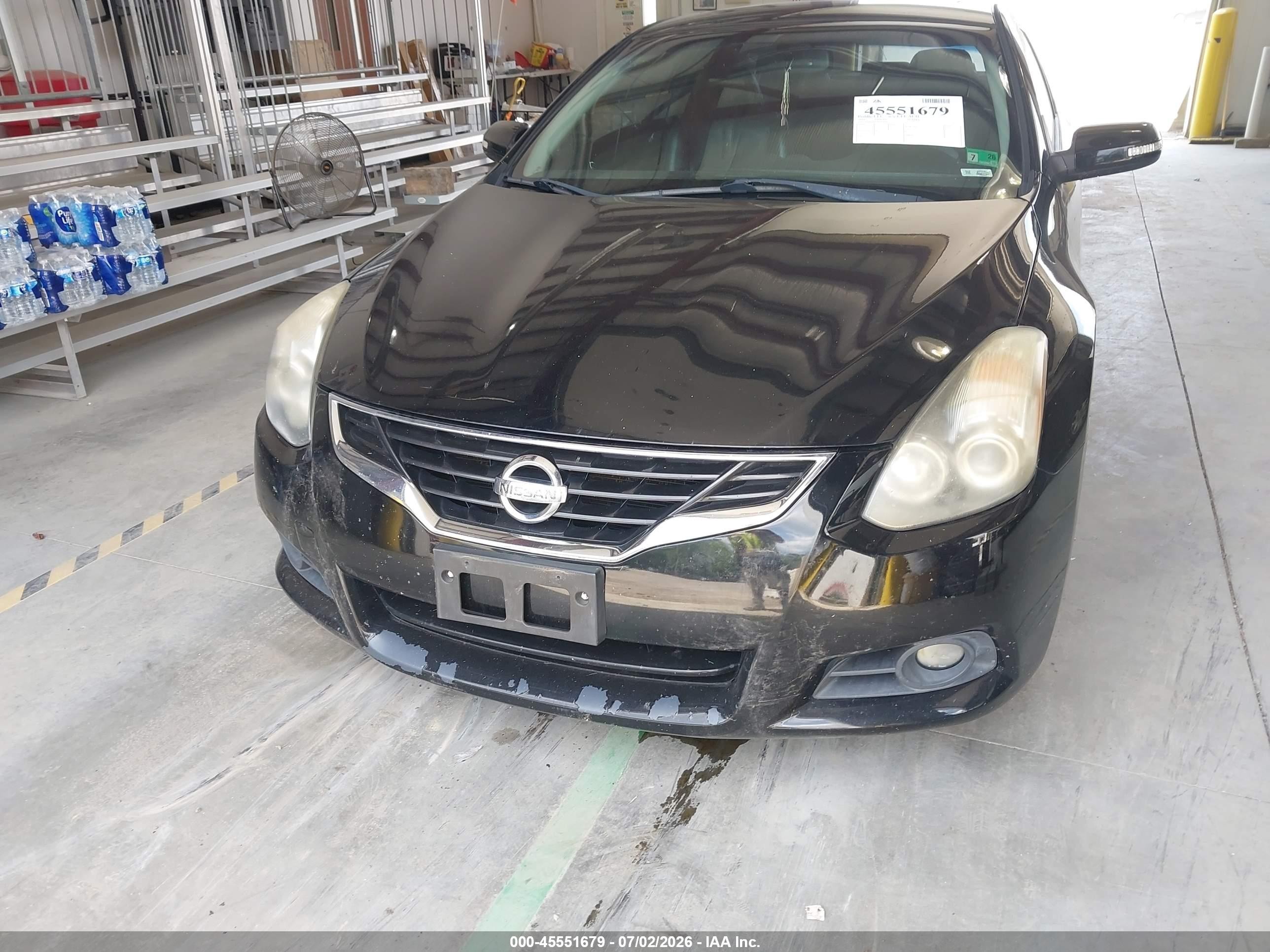 2011 Nissan Altima 3.5 Sr Black vin: 1N4BL2EP2BC107141