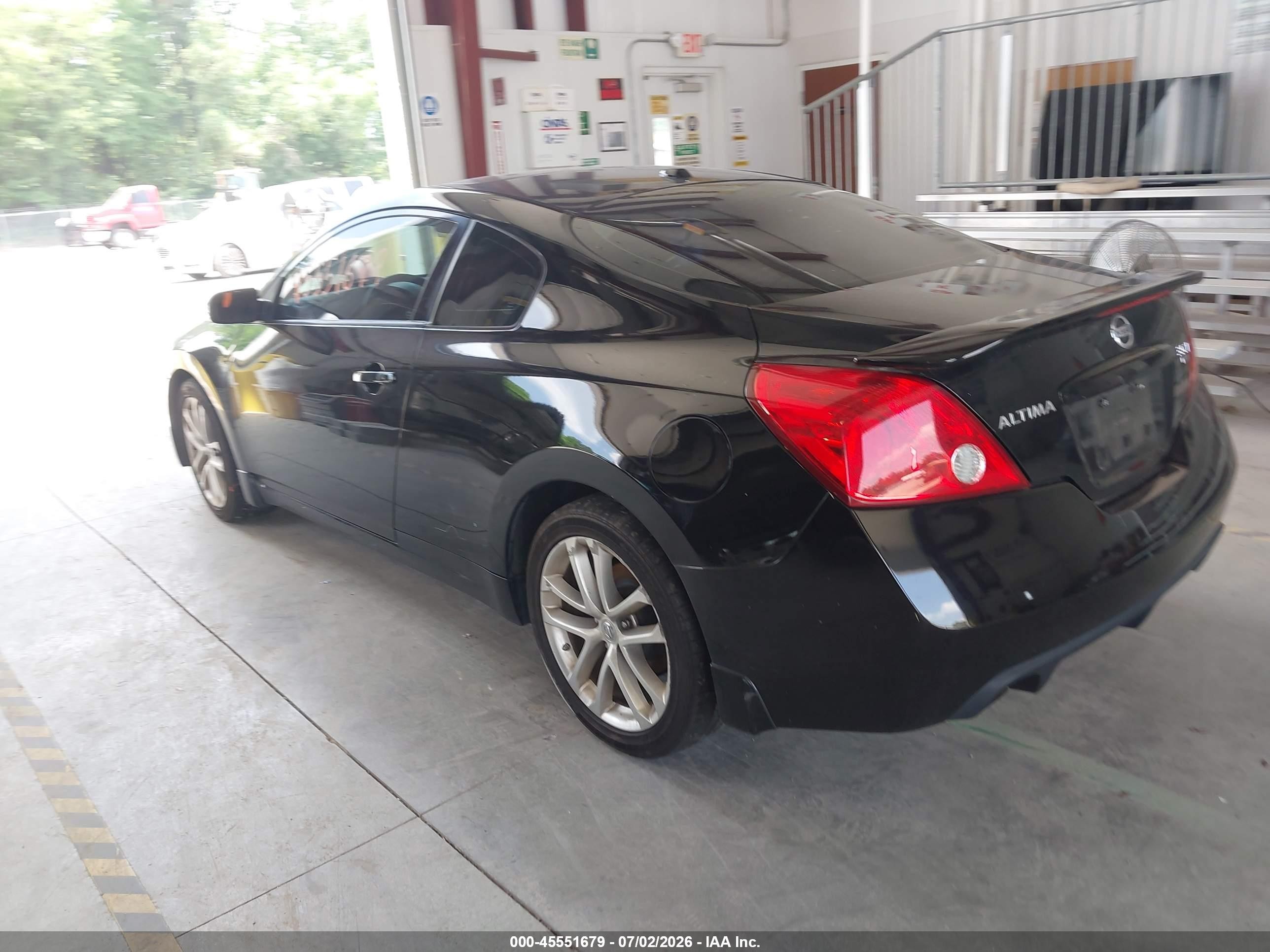 2011 Nissan Altima 3.5 Sr Black vin: 1N4BL2EP2BC107141
