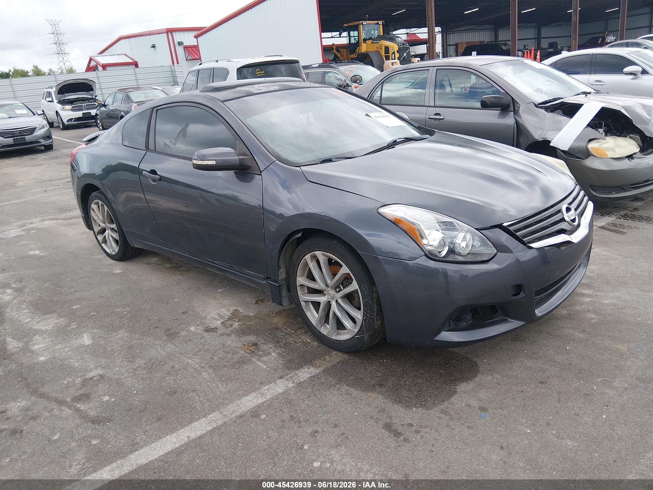 2011 Nissan Altima 3.5 Sr Black vin: 1N4BL2EP2BC173480