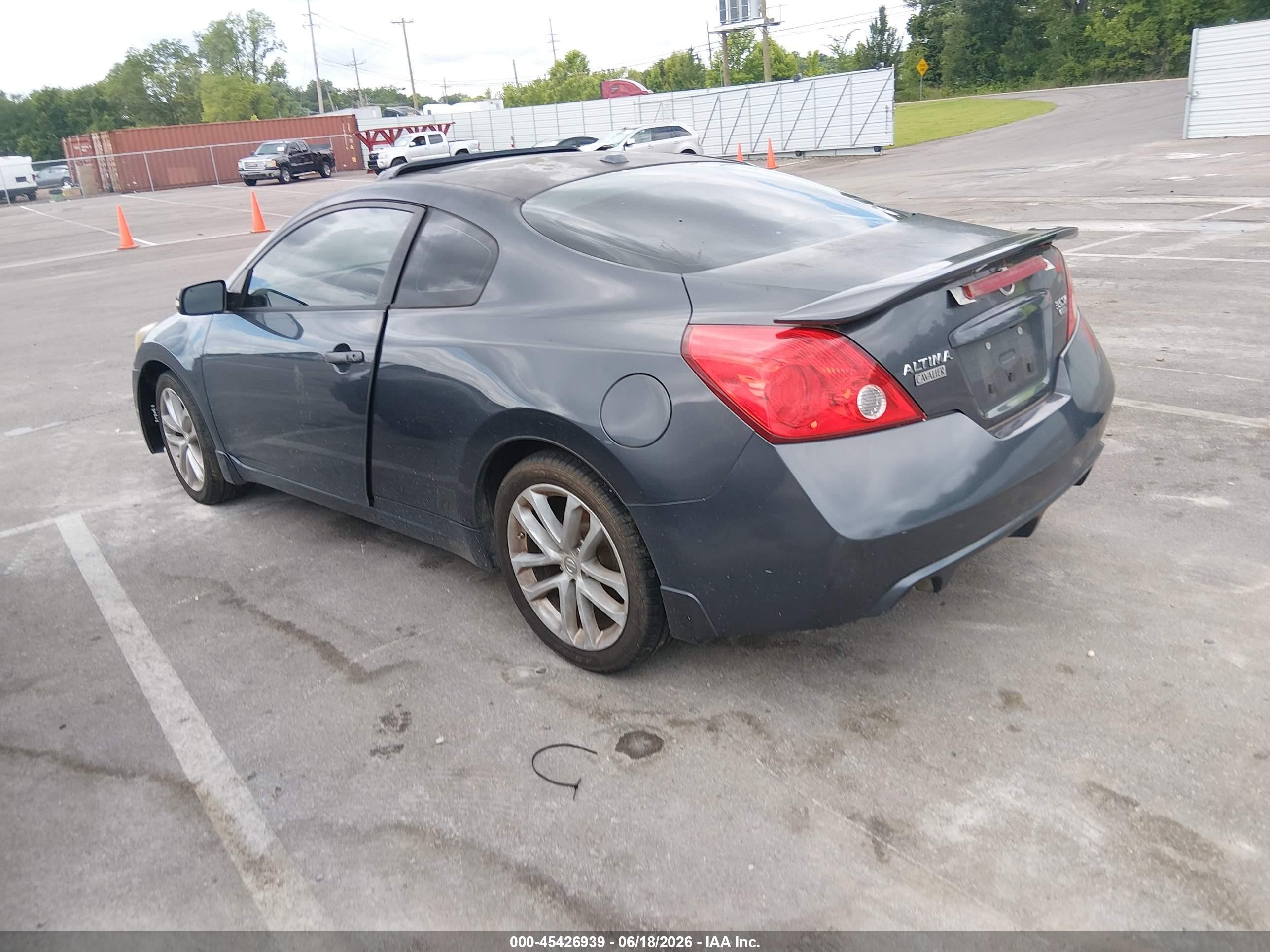 2011 Nissan Altima 3.5 Sr Black vin: 1N4BL2EP2BC173480