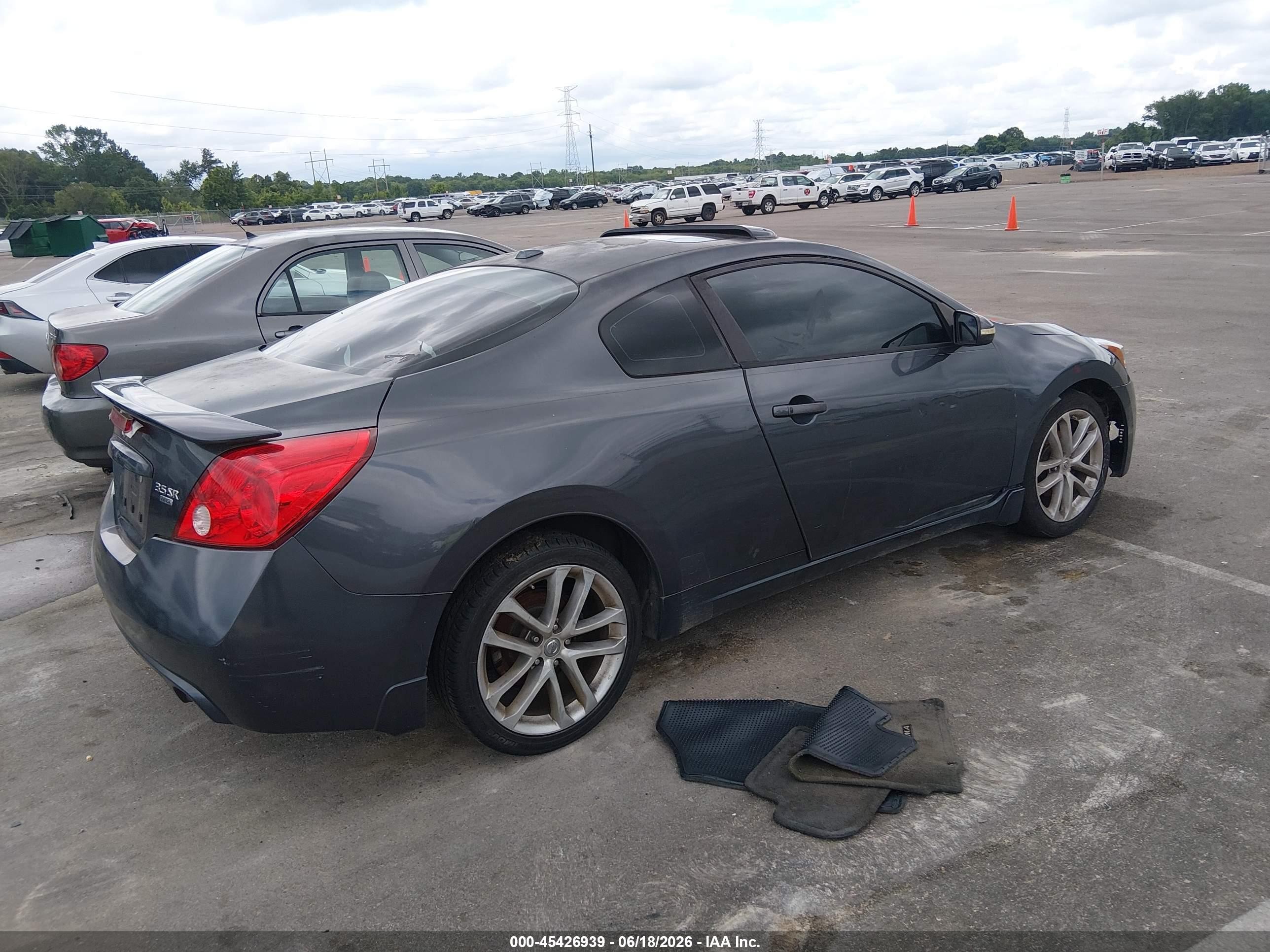 2011 Nissan Altima 3.5 Sr Black vin: 1N4BL2EP2BC173480