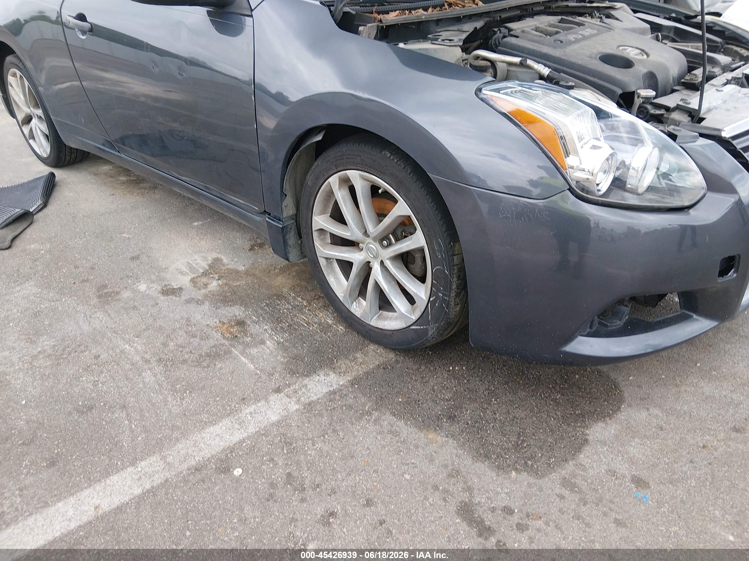 2011 Nissan Altima 3.5 Sr Black vin: 1N4BL2EP2BC173480