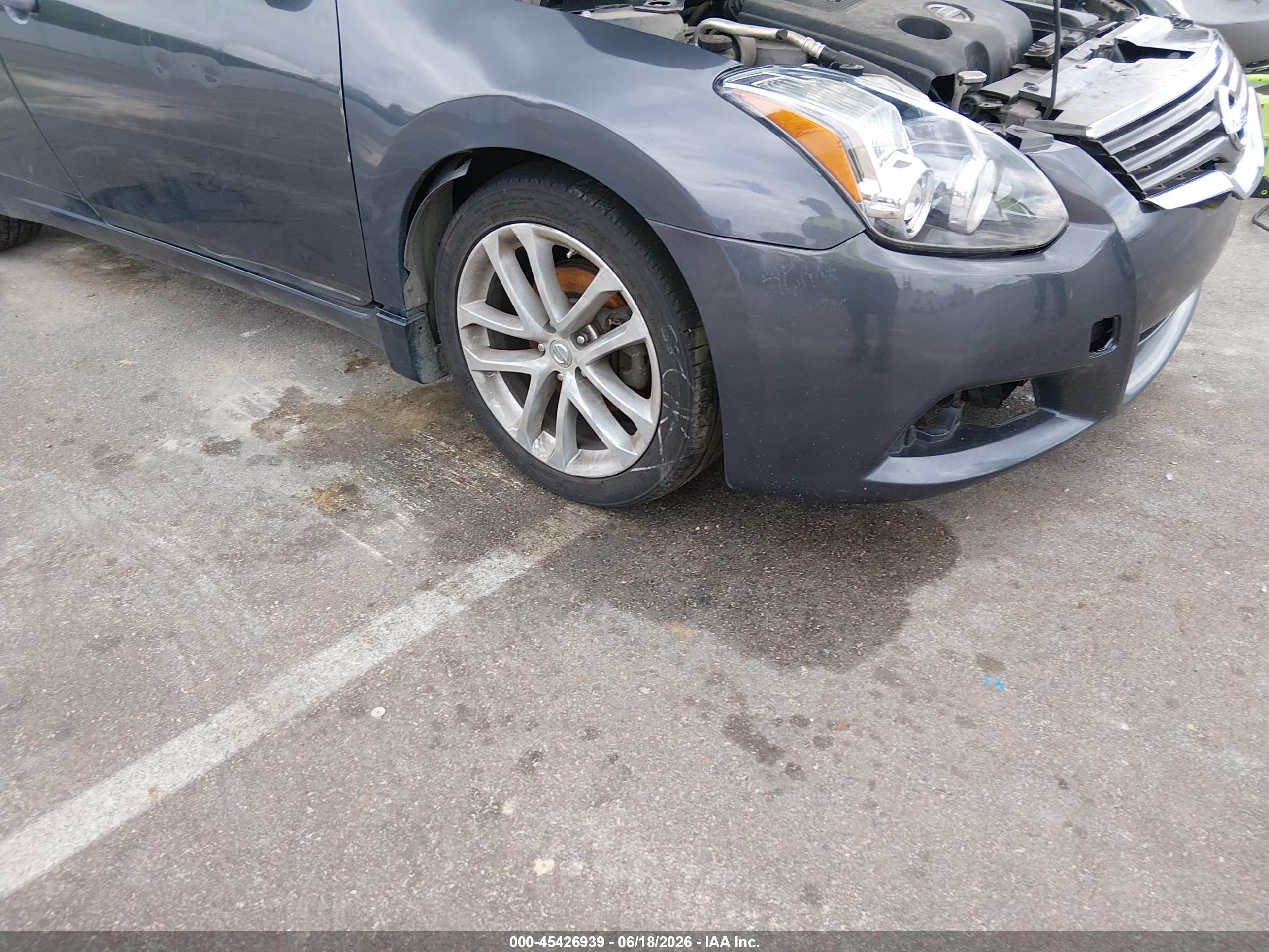 2011 Nissan Altima 3.5 Sr Black vin: 1N4BL2EP2BC173480