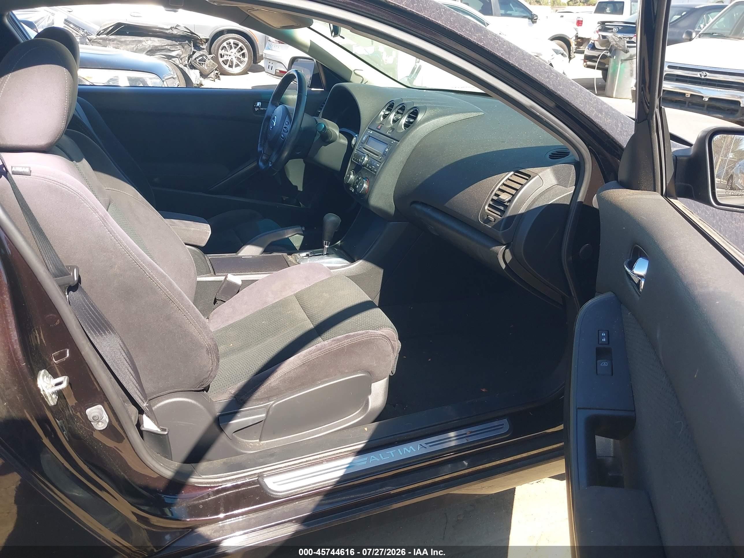2011 Nissan Altima 3.5 Sr Black vin: 1N4BL2EP3BC144425