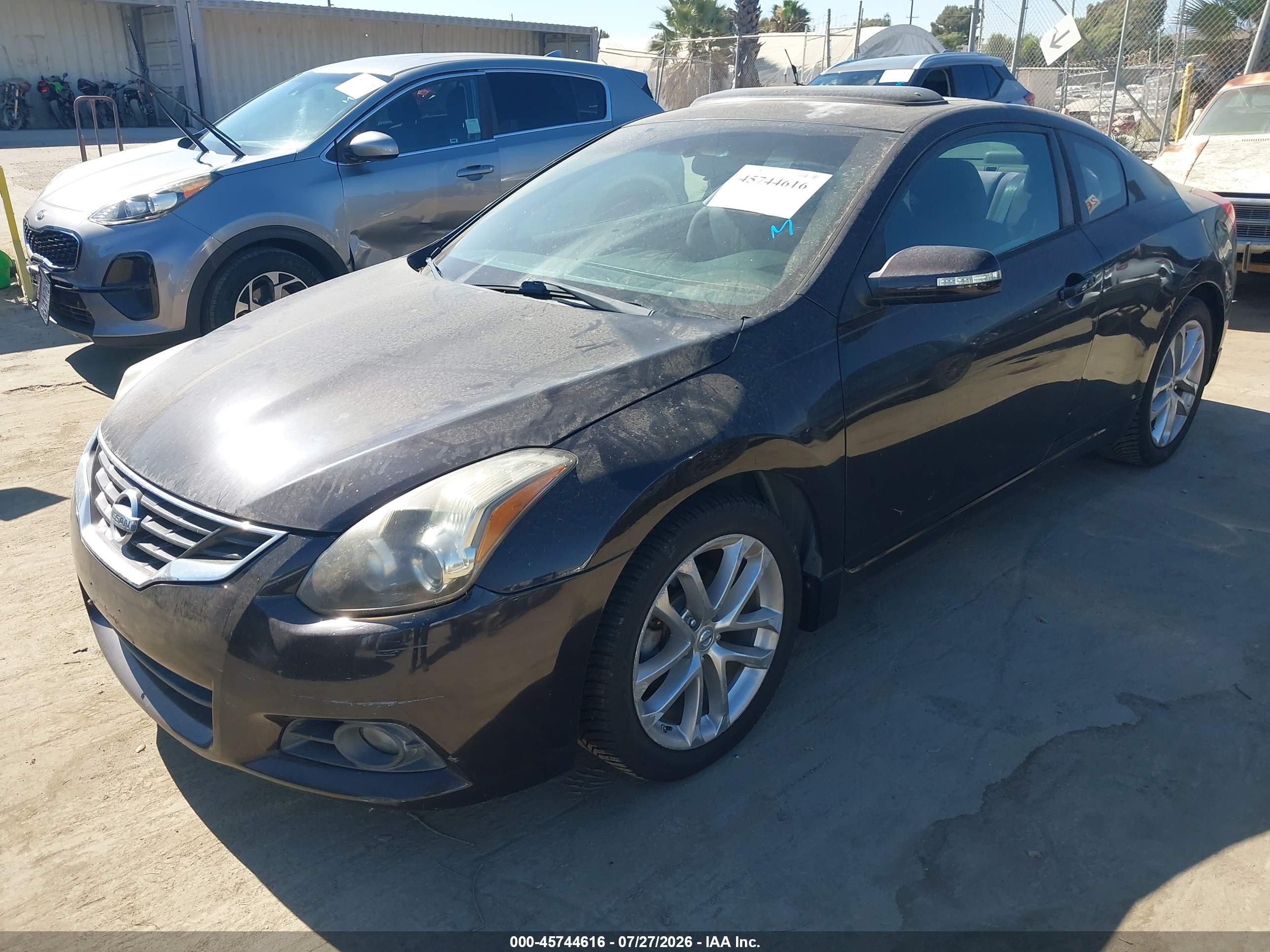 2011 Nissan Altima 3.5 Sr Black vin: 1N4BL2EP3BC144425