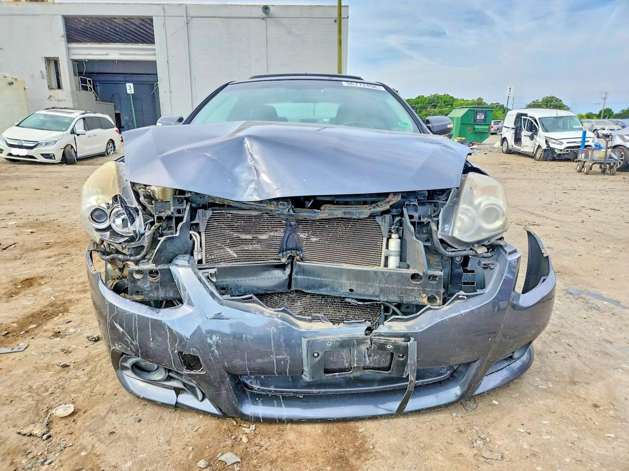 2012 Nissan Altima Sr Gray vin: 1N4BL2EP3CC211543