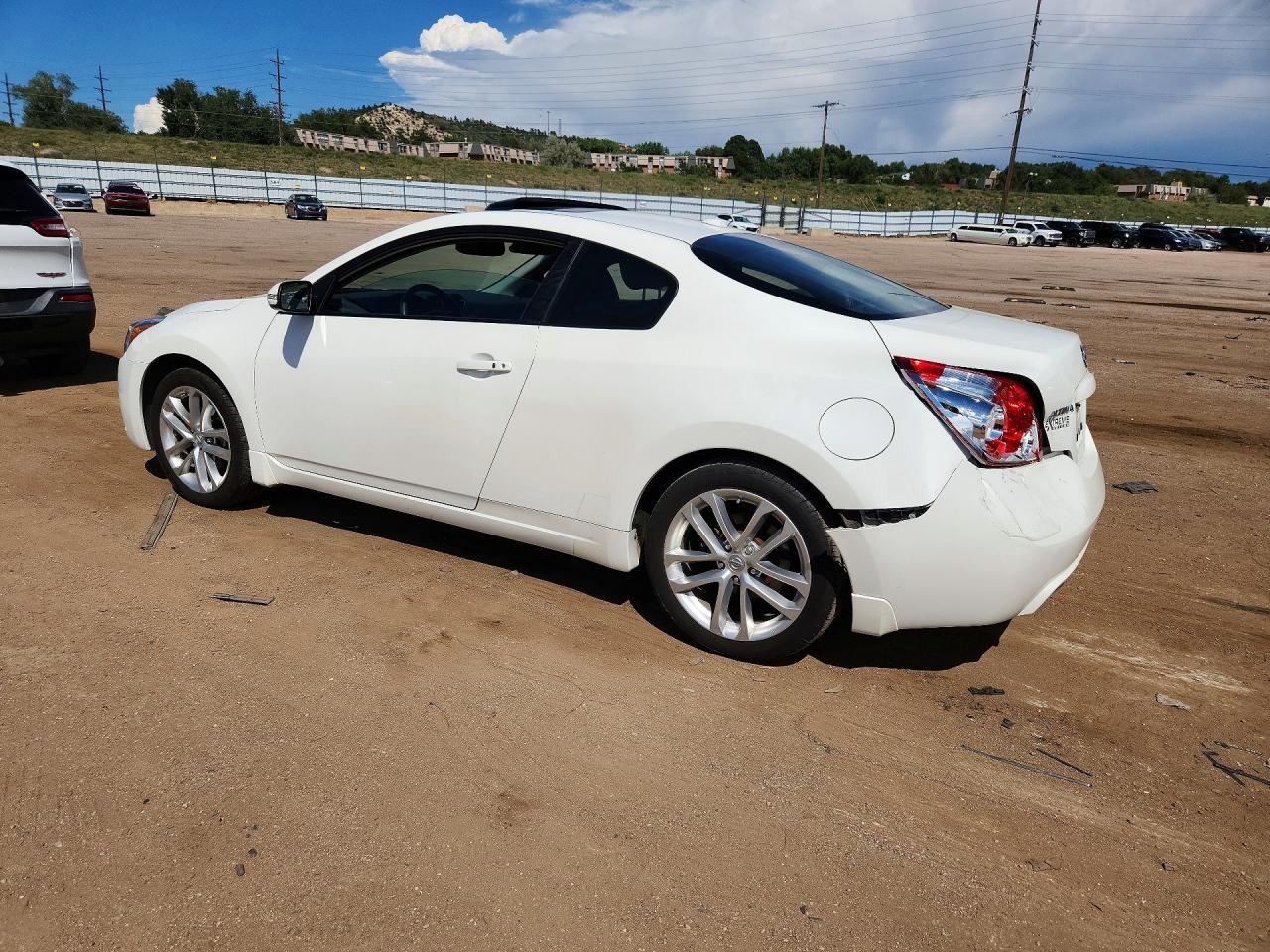 2011 Nissan Altima Sr White vin: 1N4BL2EP5BC183422