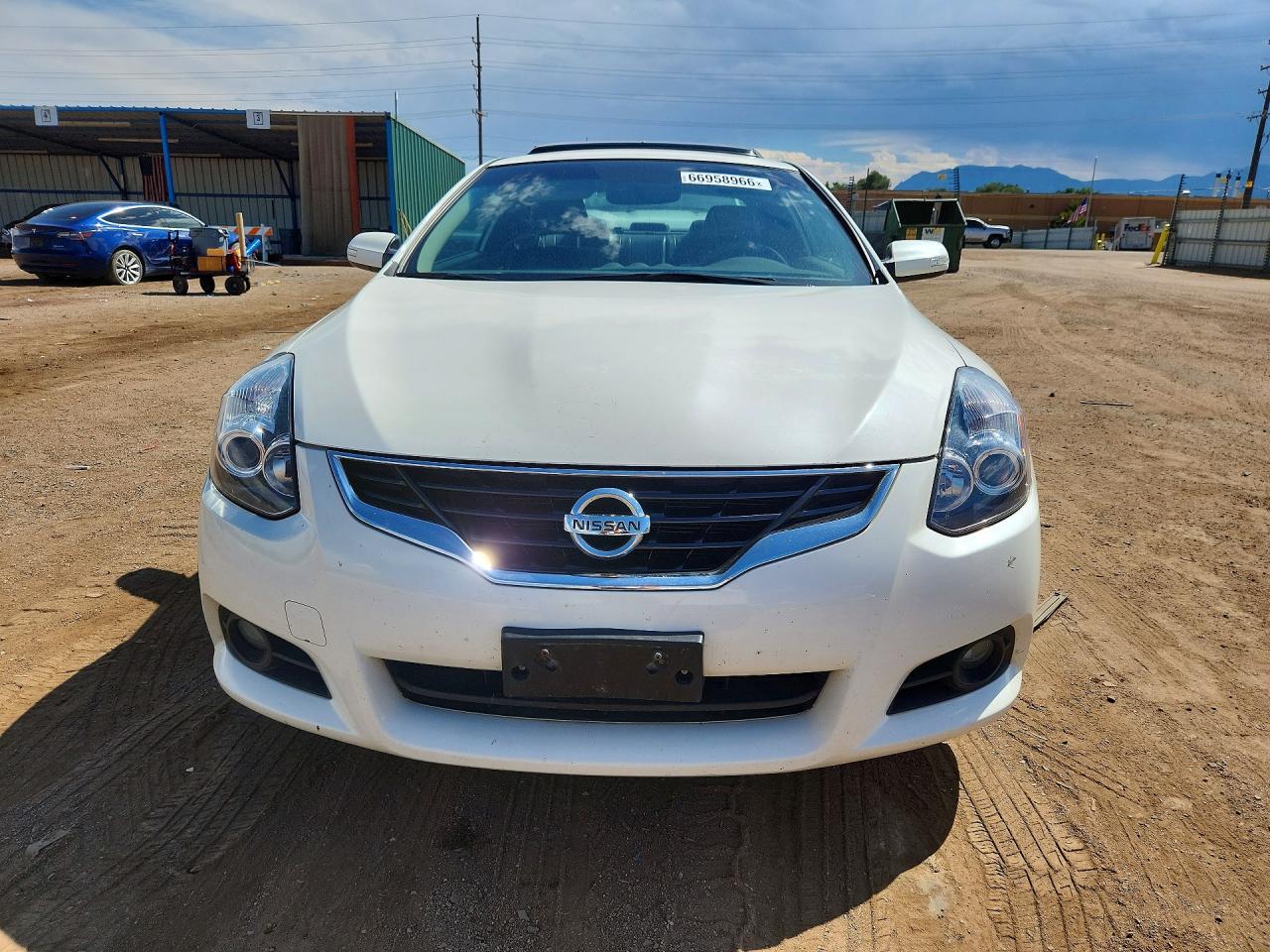 2011 Nissan Altima Sr White vin: 1N4BL2EP5BC183422