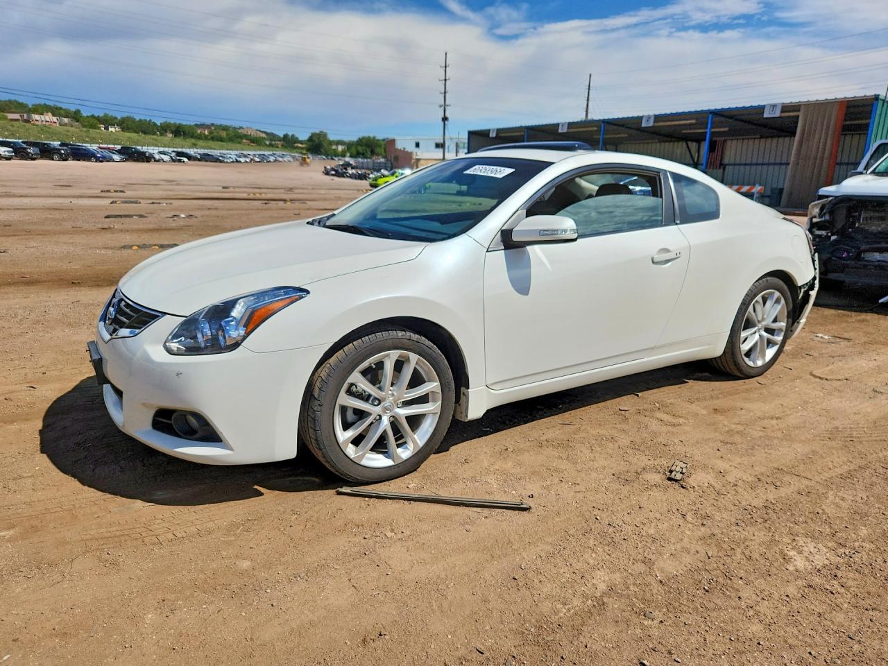 2011 Nissan Altima Sr White vin: 1N4BL2EP5BC183422