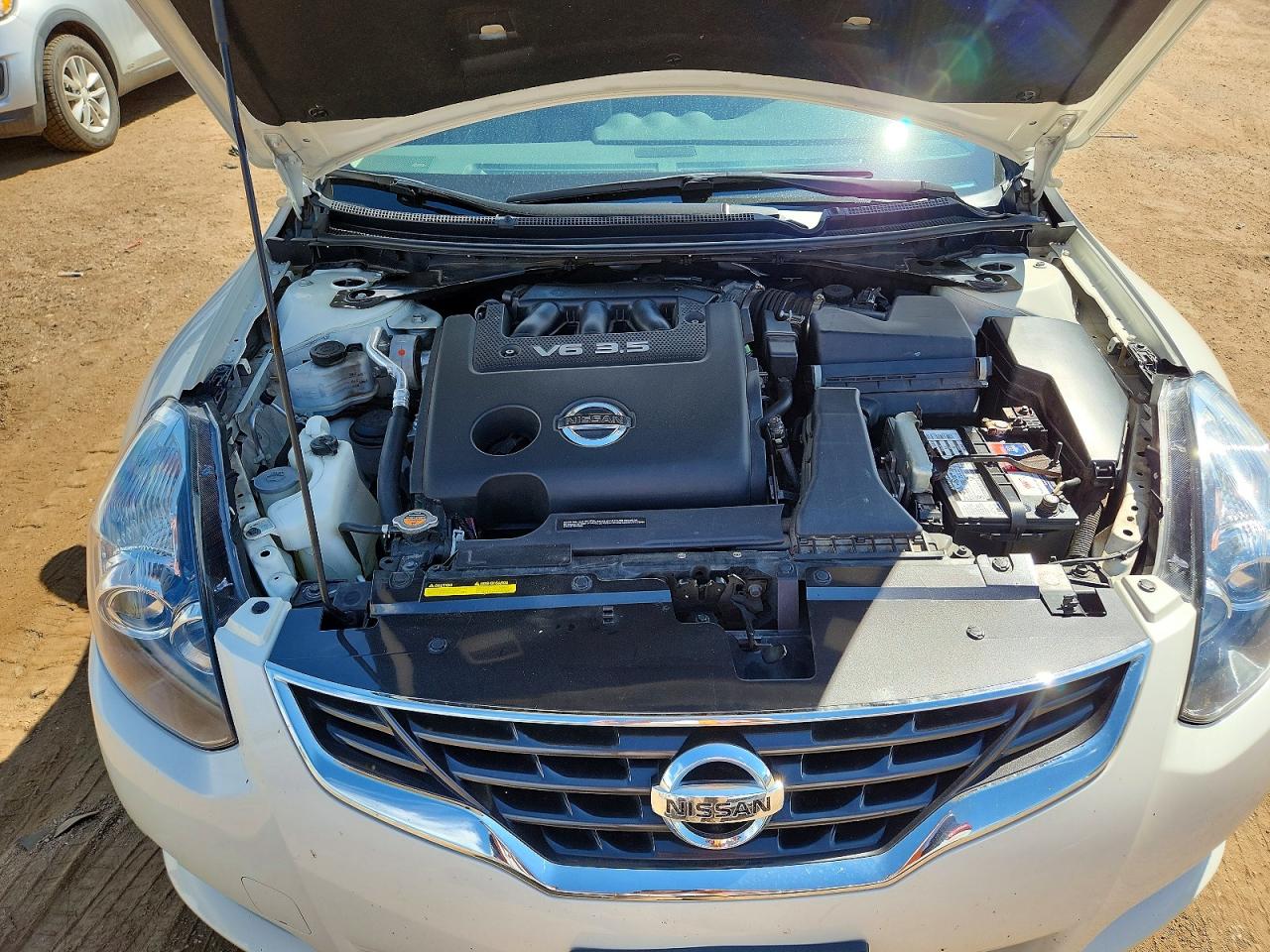 2011 Nissan Altima Sr White vin: 1N4BL2EP5BC183422