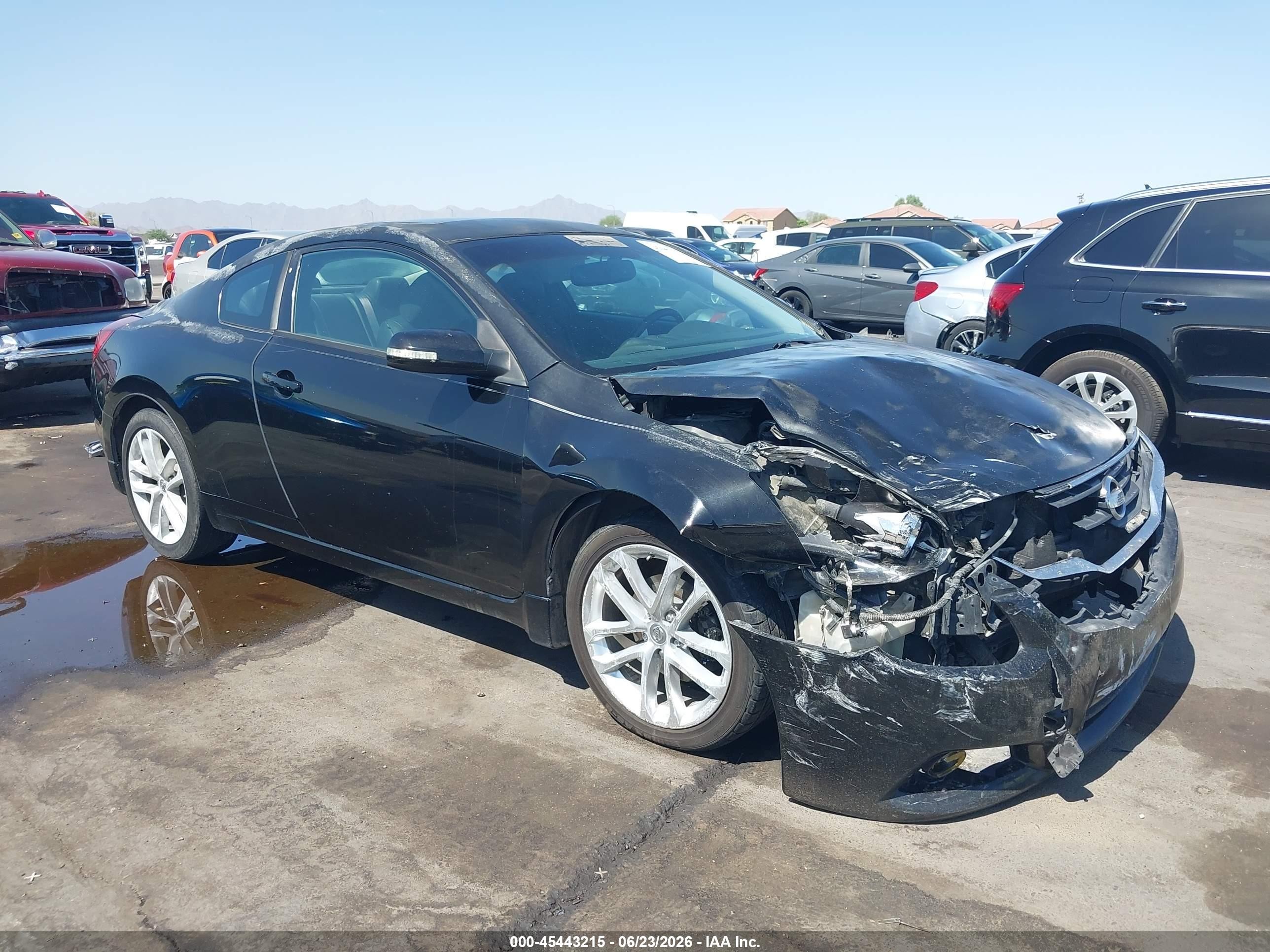 2010 Nissan Altima 3.5 Sr Black vin: 1N4BL2EP6AC140397
