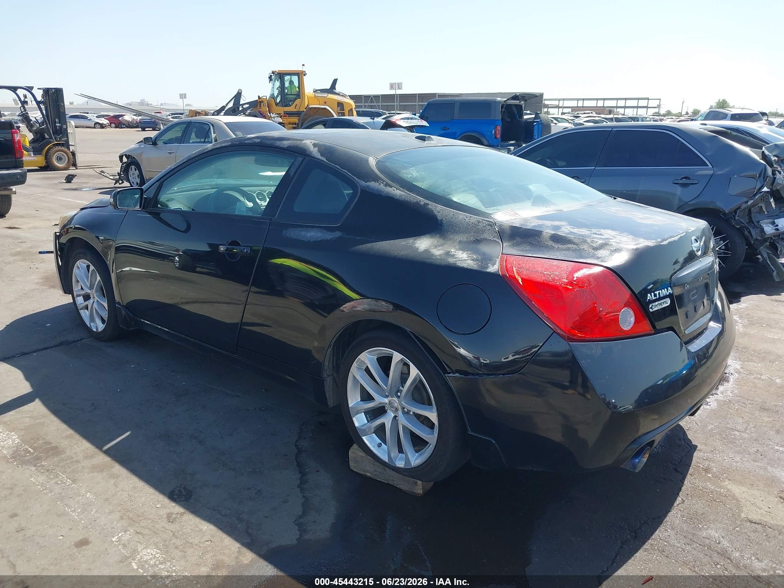 2010 Nissan Altima 3.5 Sr Black vin: 1N4BL2EP6AC140397