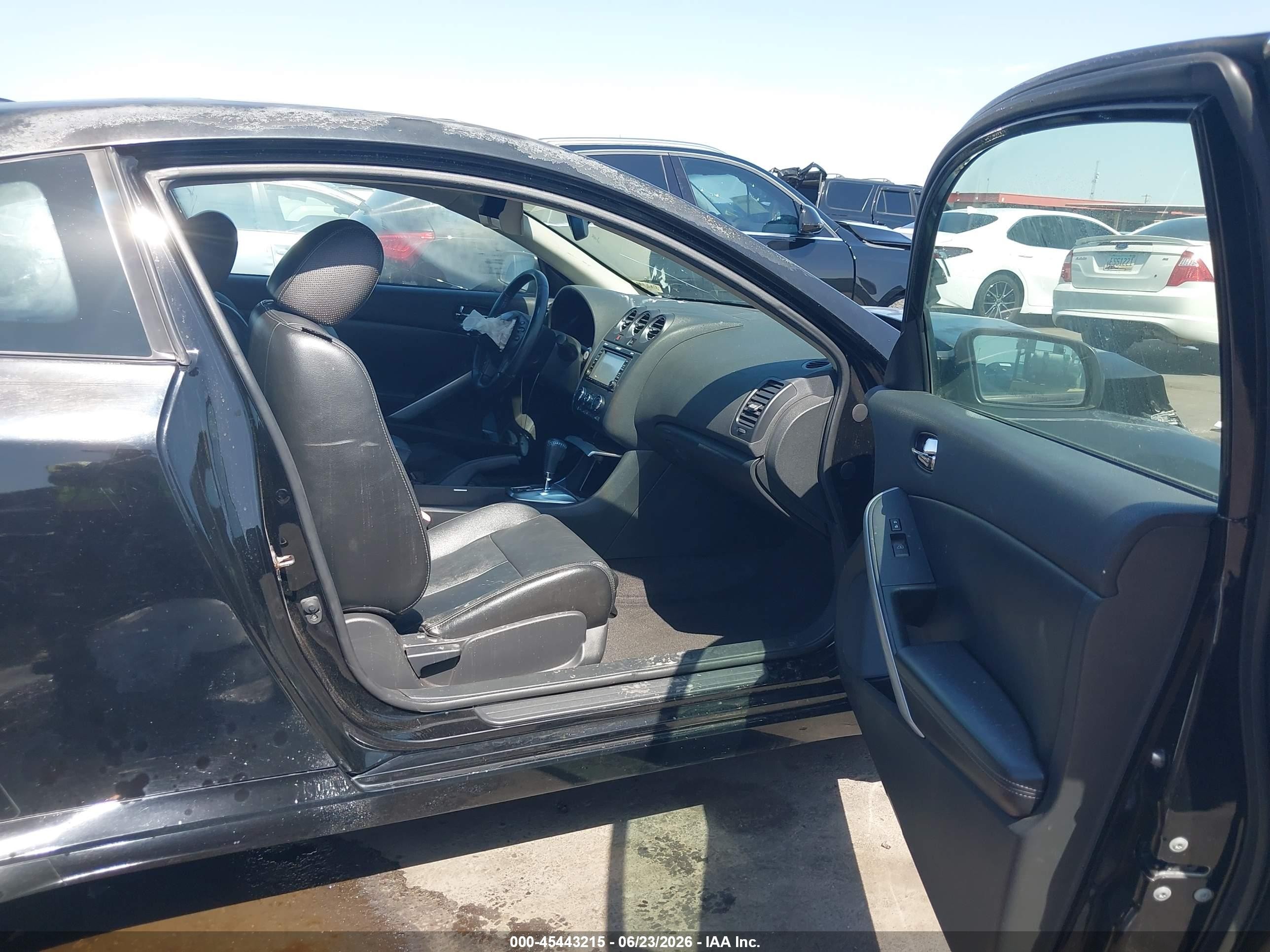 2010 Nissan Altima 3.5 Sr Black vin: 1N4BL2EP6AC140397