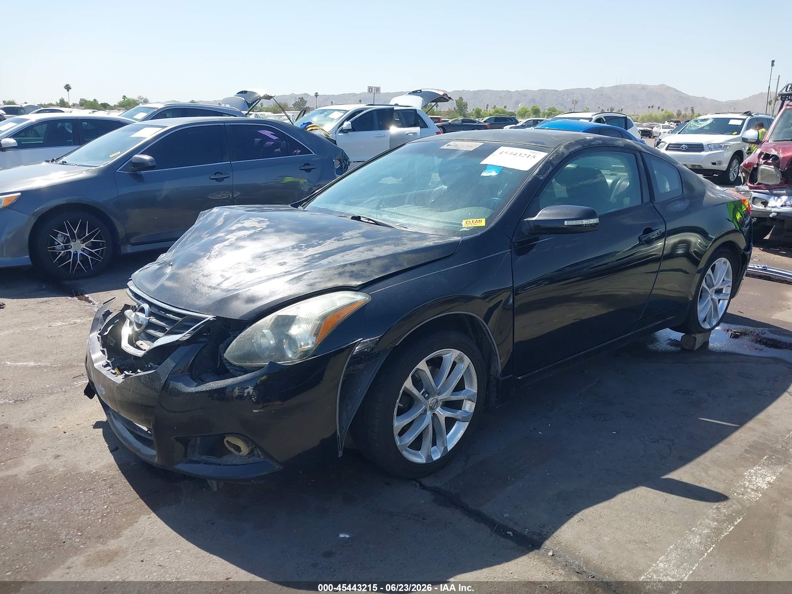 2010 Nissan Altima 3.5 Sr Black vin: 1N4BL2EP6AC140397