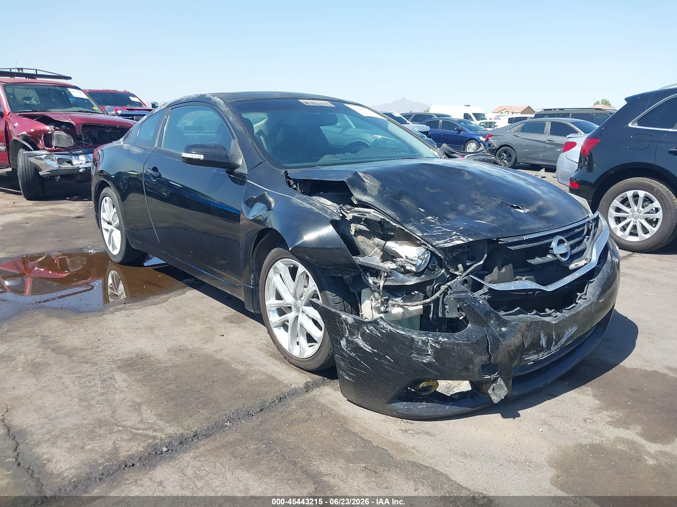 2010 Nissan Altima 3.5 Sr Black vin: 1N4BL2EP6AC140397