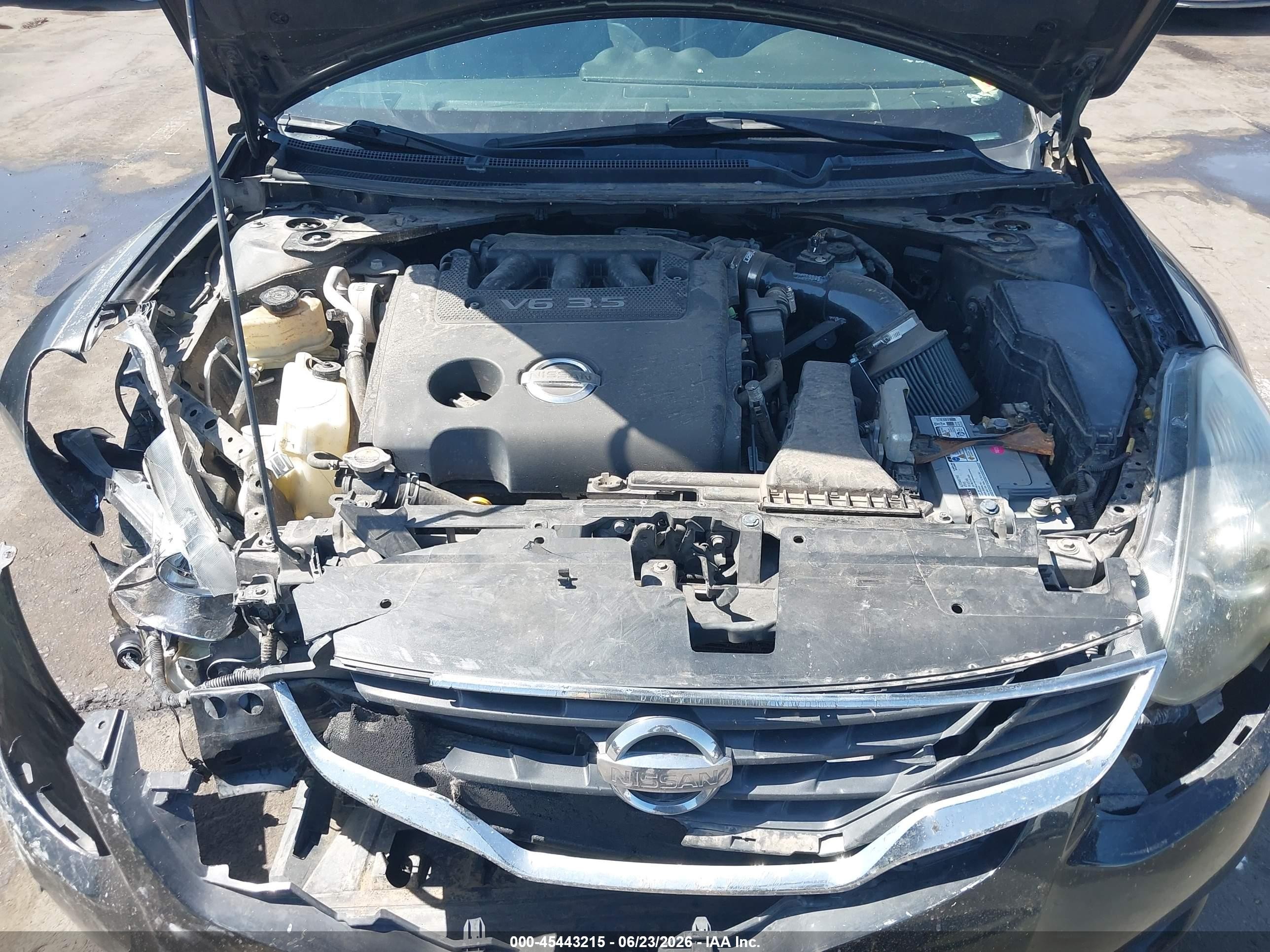 2010 Nissan Altima 3.5 Sr Black vin: 1N4BL2EP6AC140397
