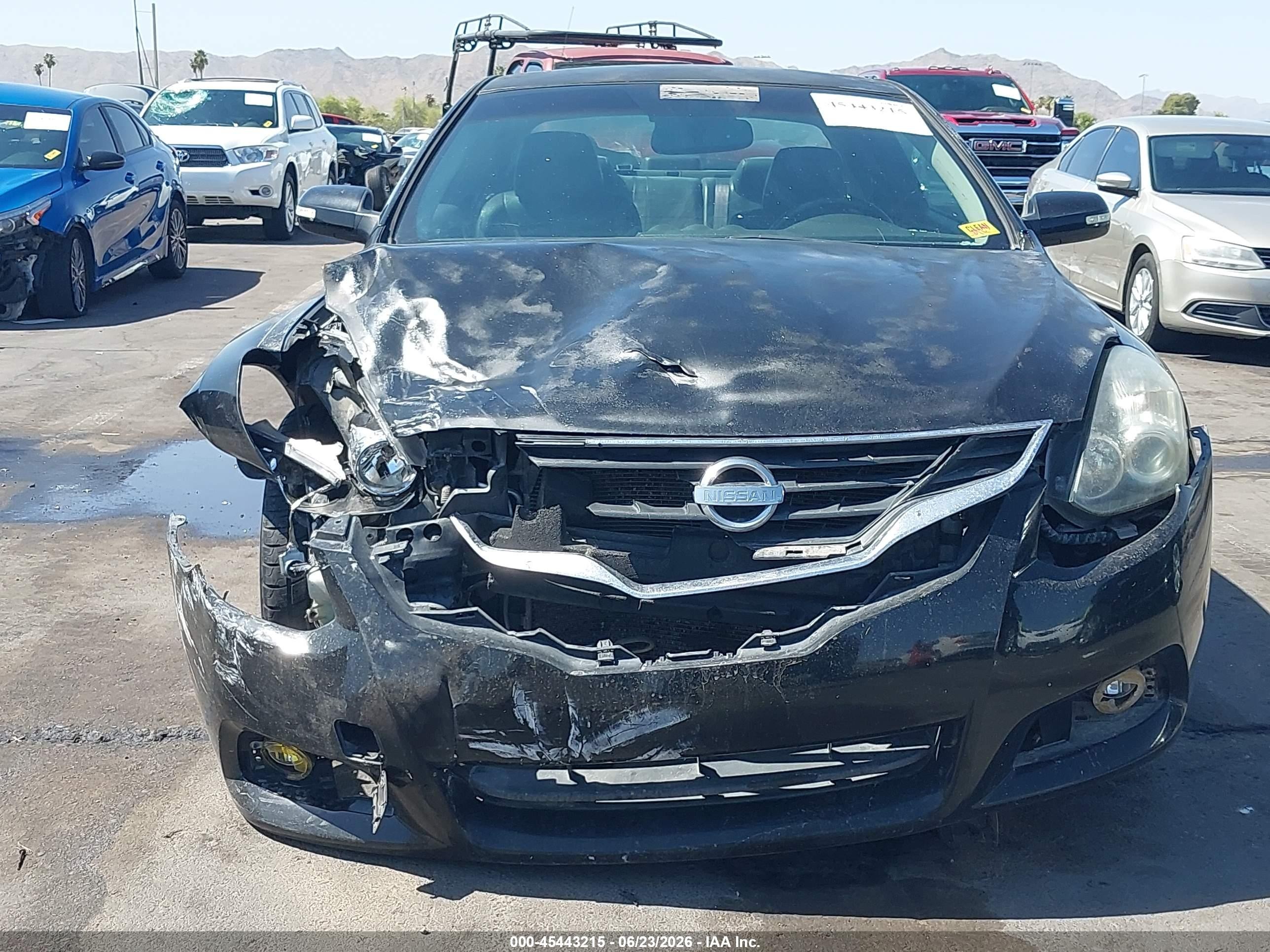 2010 Nissan Altima 3.5 Sr Black vin: 1N4BL2EP6AC140397
