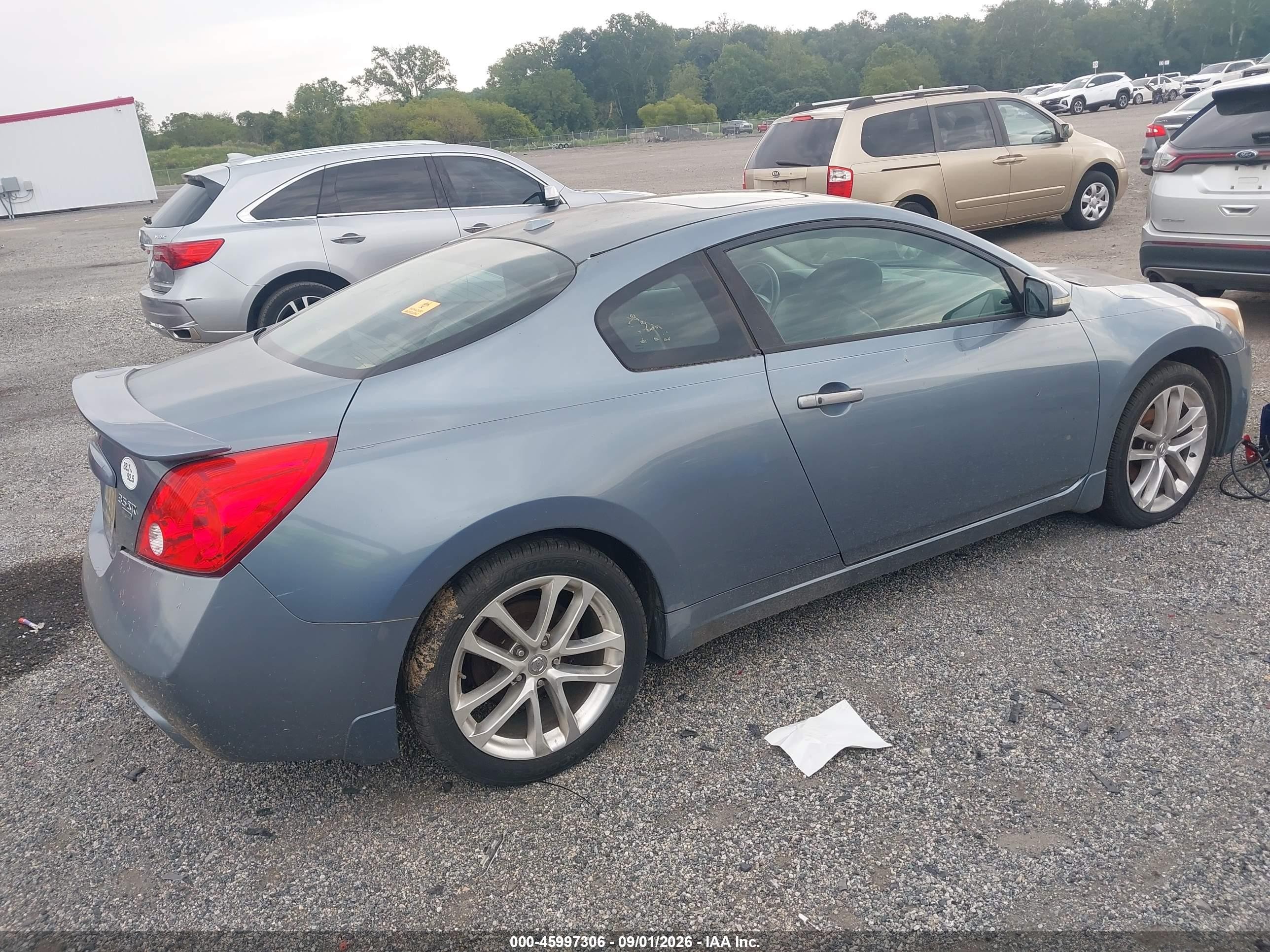 2010 Nissan Altima 3.5 Sr Blue vin: 1N4BL2EP8AC177340