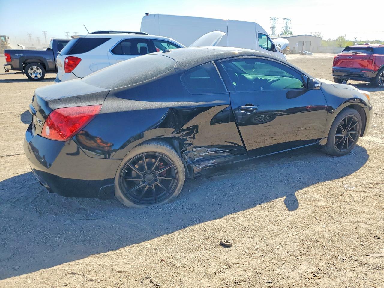 2011 Nissan Altima Sr Black vin: 1N4BL2EP9BC116001