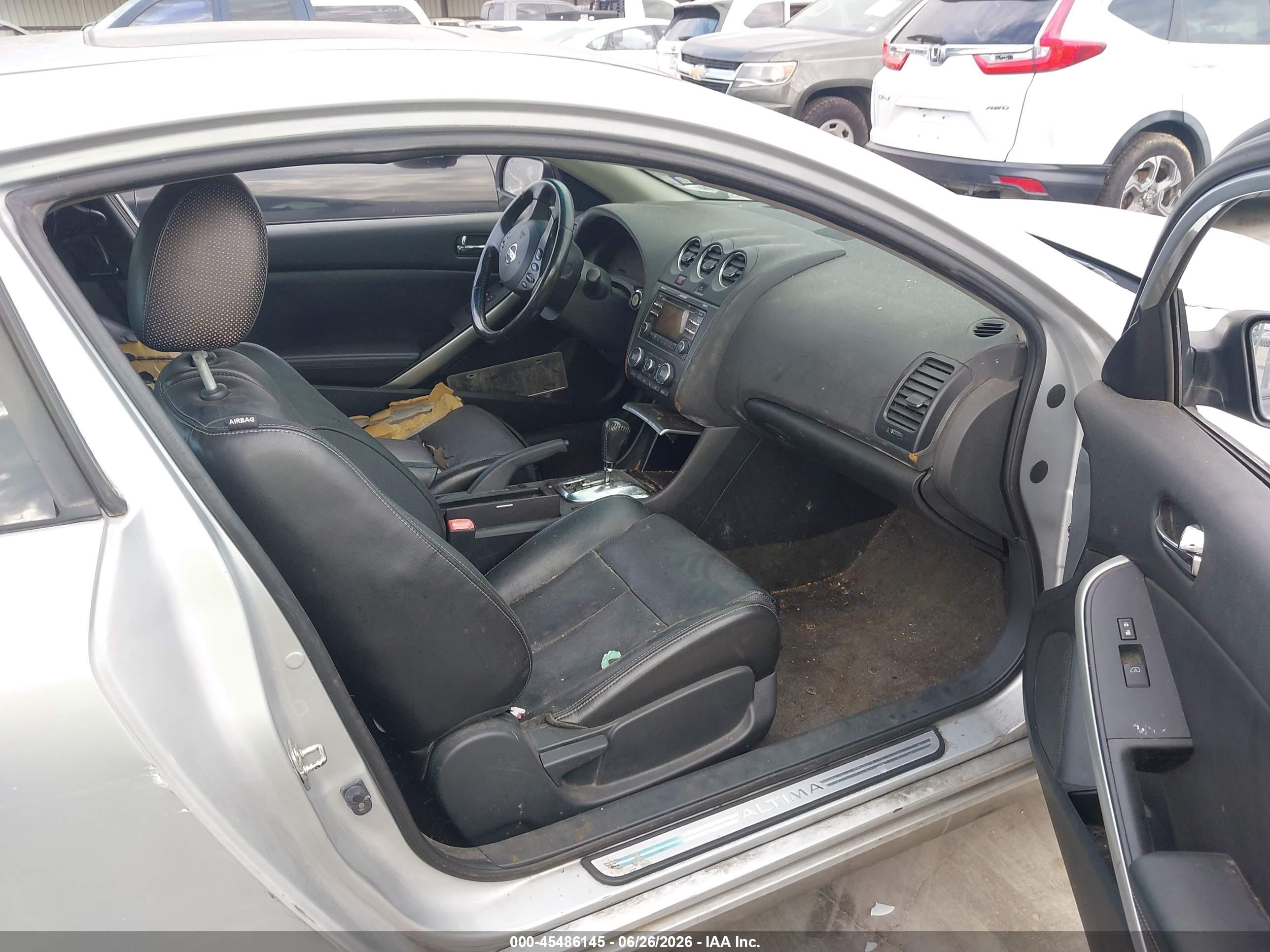 2012 Nissan Altima 3.5 Sr Silver vin: 1N4BL2EP9CC138193