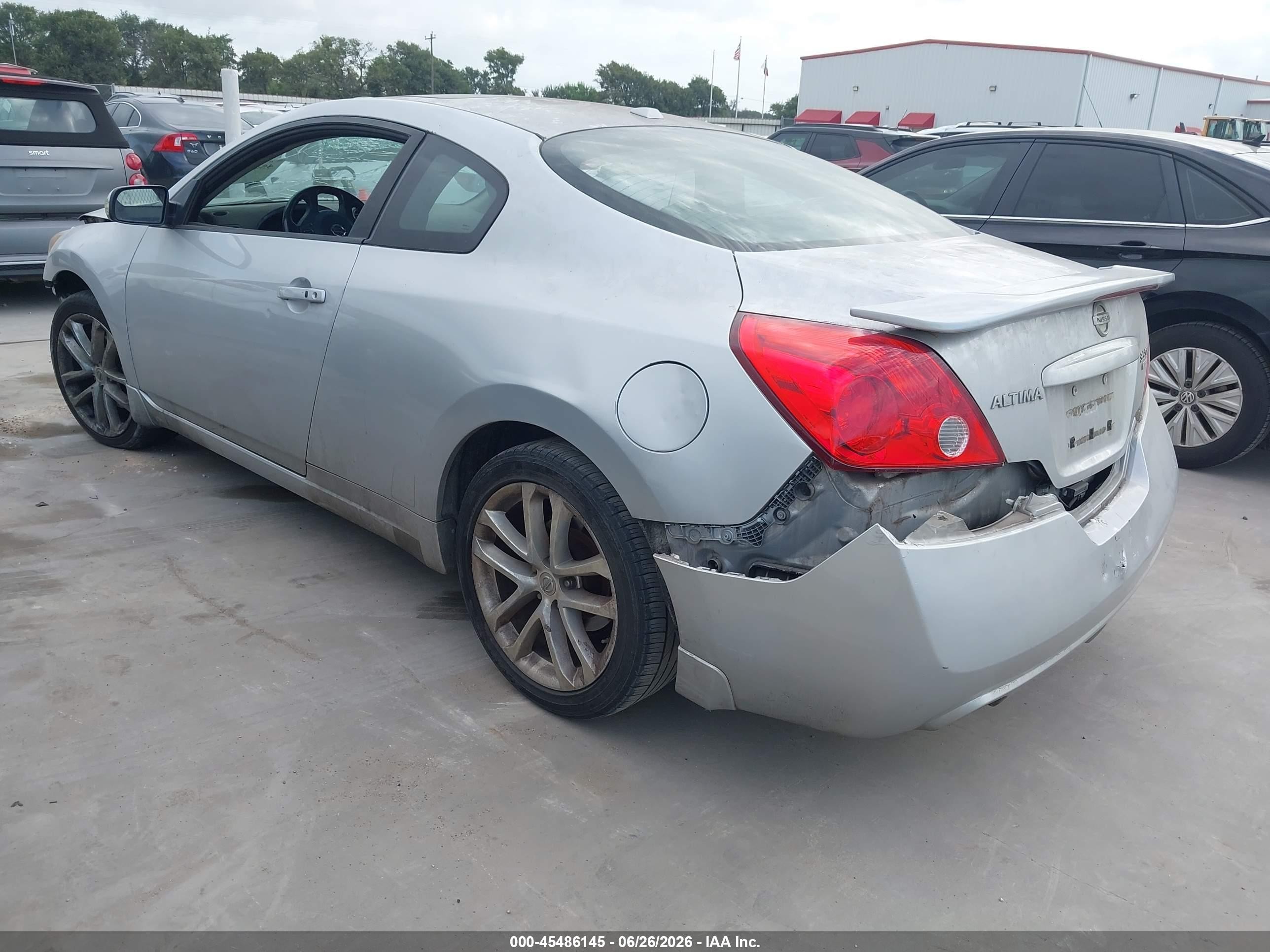 2012 Nissan Altima 3.5 Sr Silver vin: 1N4BL2EP9CC138193
