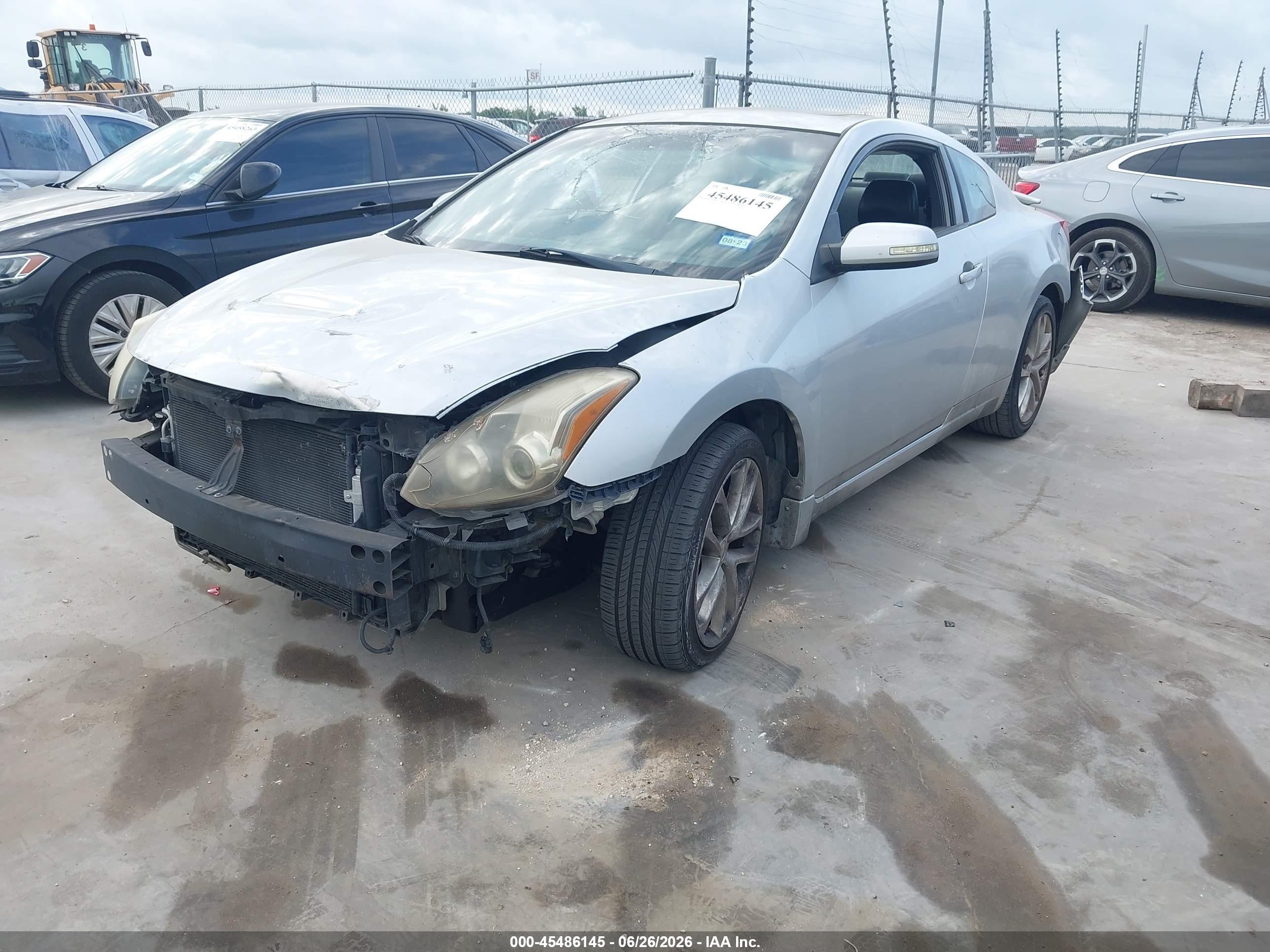 2012 Nissan Altima 3.5 Sr Silver vin: 1N4BL2EP9CC138193